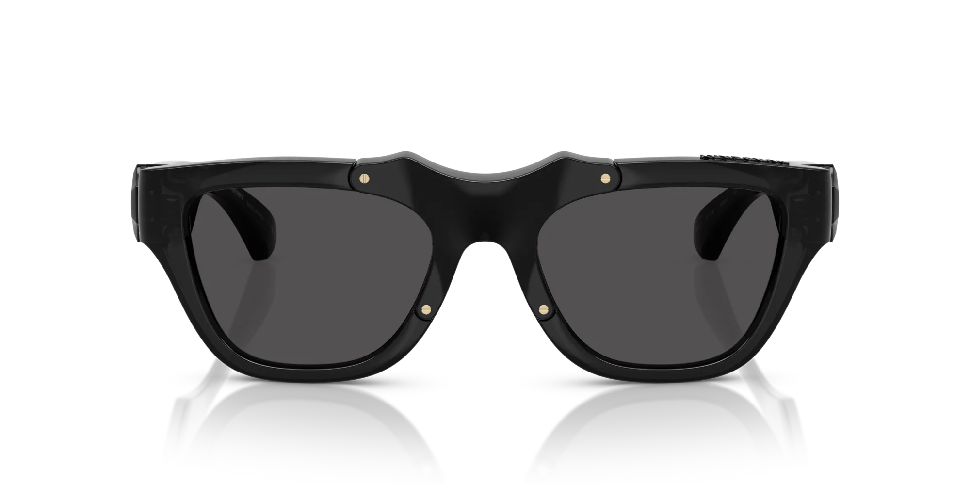 Burberry BE4445U 411287 Occhiali da sole Iniettato Grigio Grigio Squadrata Normale - immagine 3