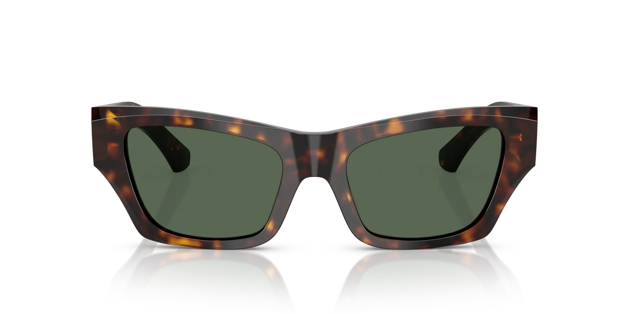 Burberry BE4441U 300271 Occhiali da sole Acetato Marrone Verde Cat Eye Normale - immagine 3