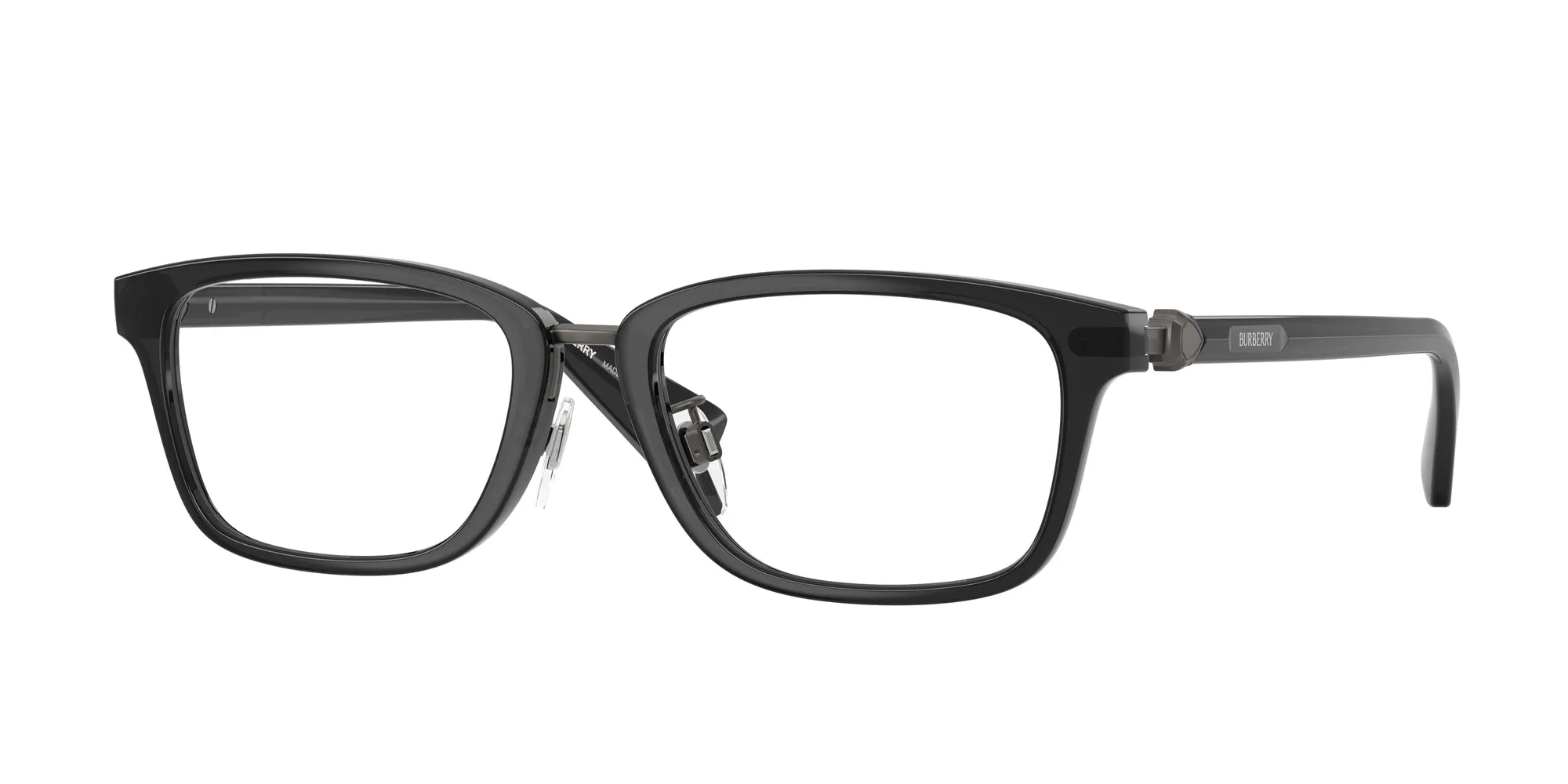 Burberry BE2437D 4112 Montature da vista Iniettato Grigio Squadrata Normale - immagine 1