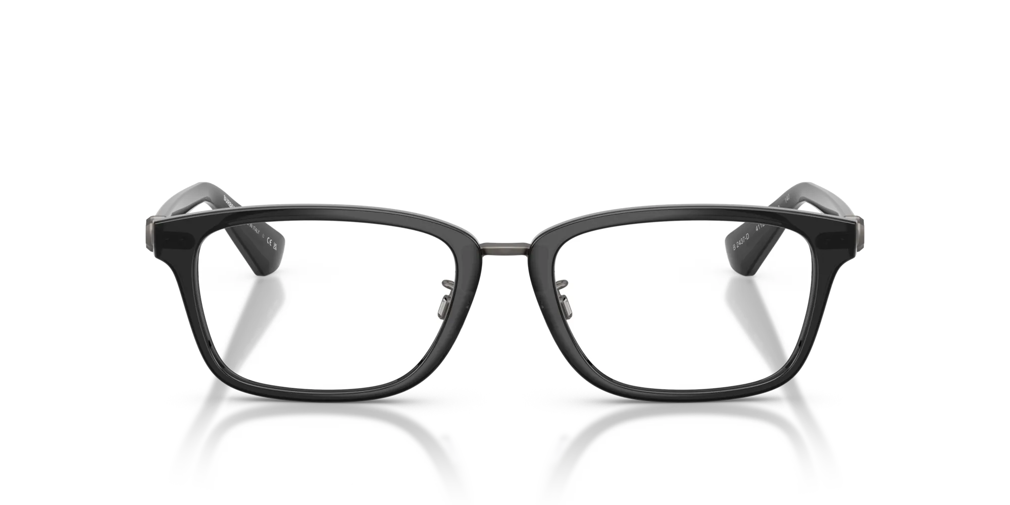 Burberry BE2437D 4112 Montature da vista Iniettato Grigio Squadrata Normale - immagine 3