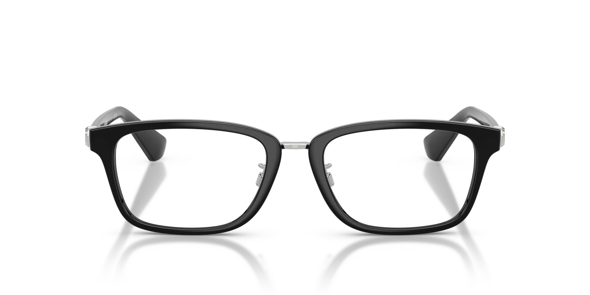 Burberry BE2437D 3001 Montature da vista Iniettato Nero Squadrata Normale - immagine 3