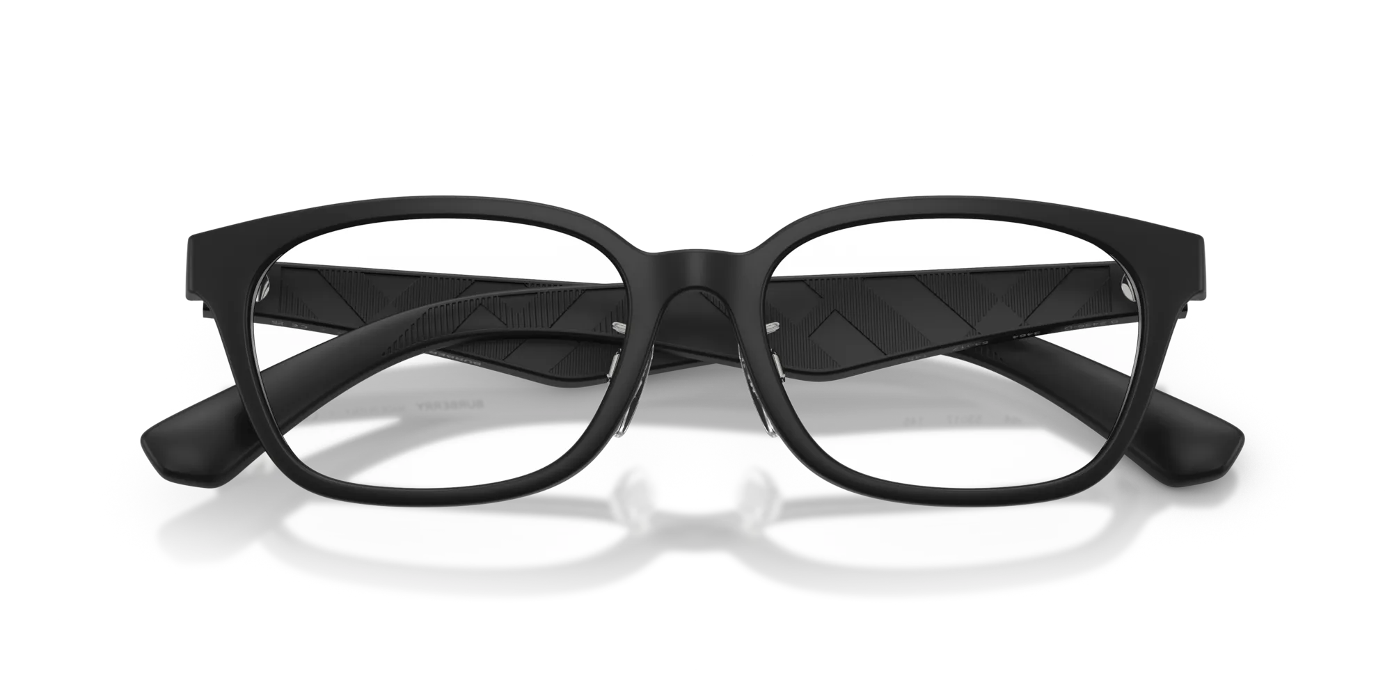 Burberry BE2436D 3464 Montature da vista Iniettato Nero Squadrata Normale - immagine 2