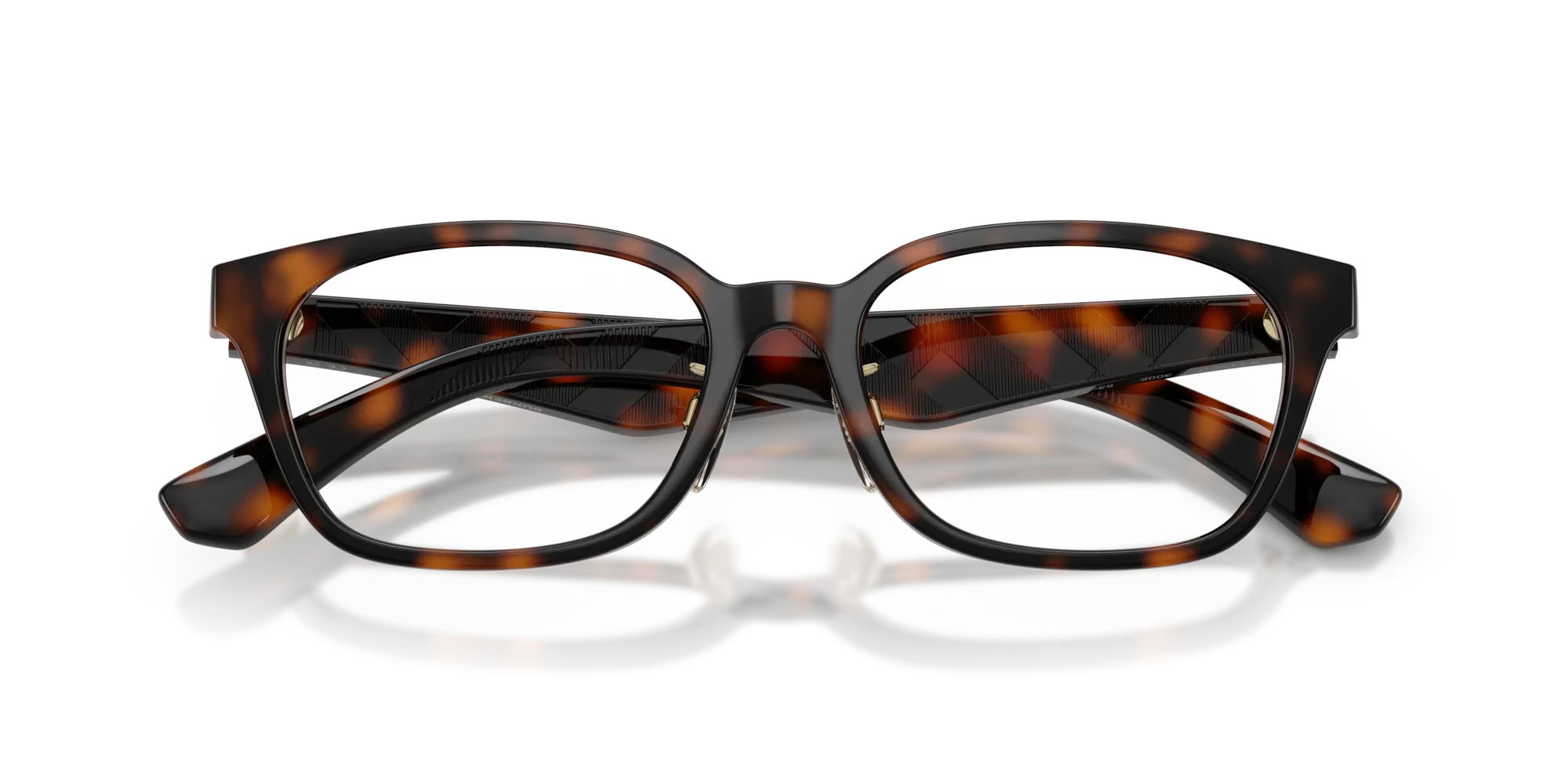 Burberry BE2436D 3002 Montature da vista Iniettato Marrone Squadrata Normale - immagine 2