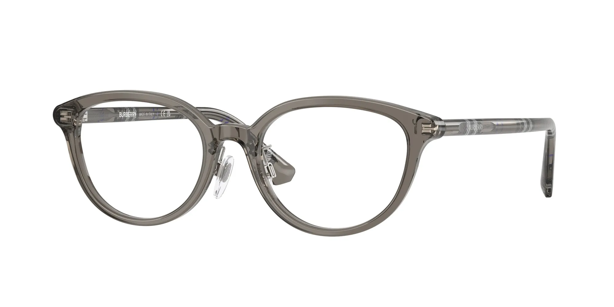Burberry BE2435D 4160 Montature da vista Acetato Grigio Pantos Normale - immagine 1