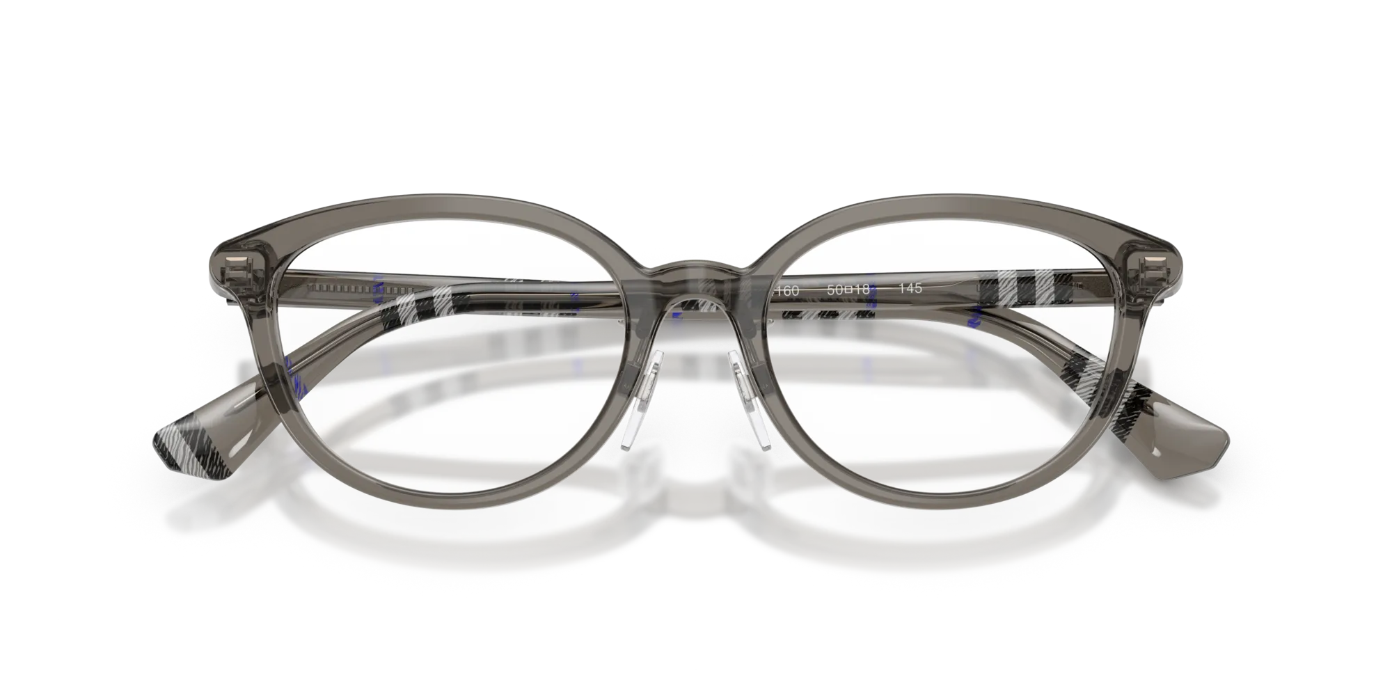 Burberry BE2435D 4160 Montature da vista Acetato Grigio Pantos Normale - immagine 2