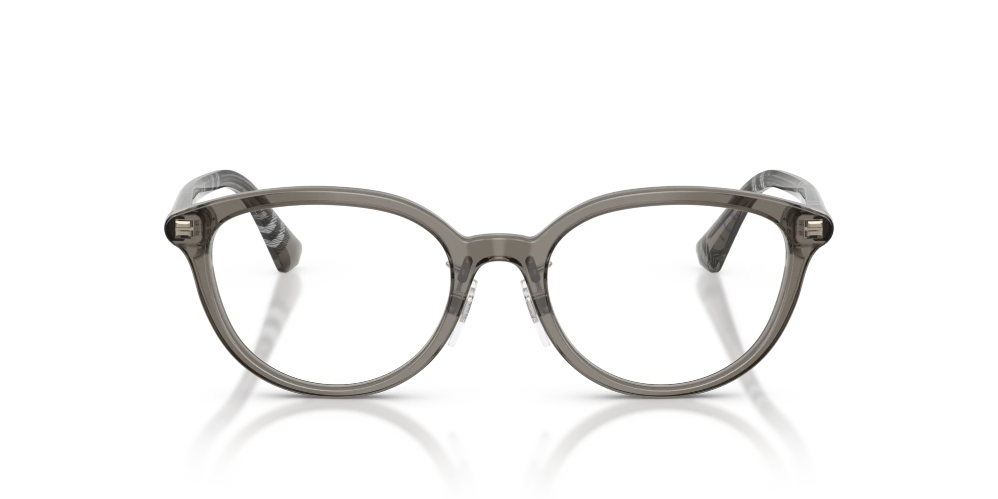 Burberry BE2435D 4160 Montature da vista Acetato Grigio Pantos Normale - immagine 3