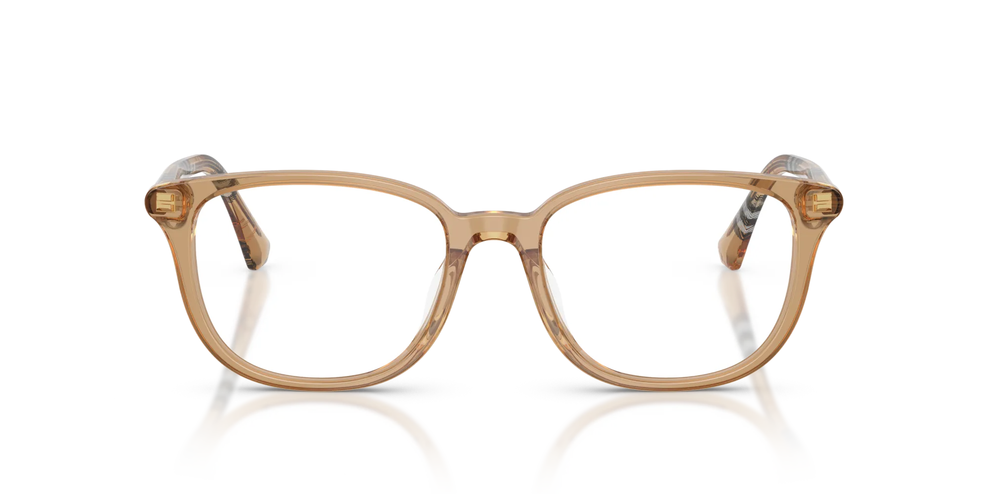 Burberry BE2434D 4164 Montature da vista Acetato Beige Squadrata Normale - immagine 3