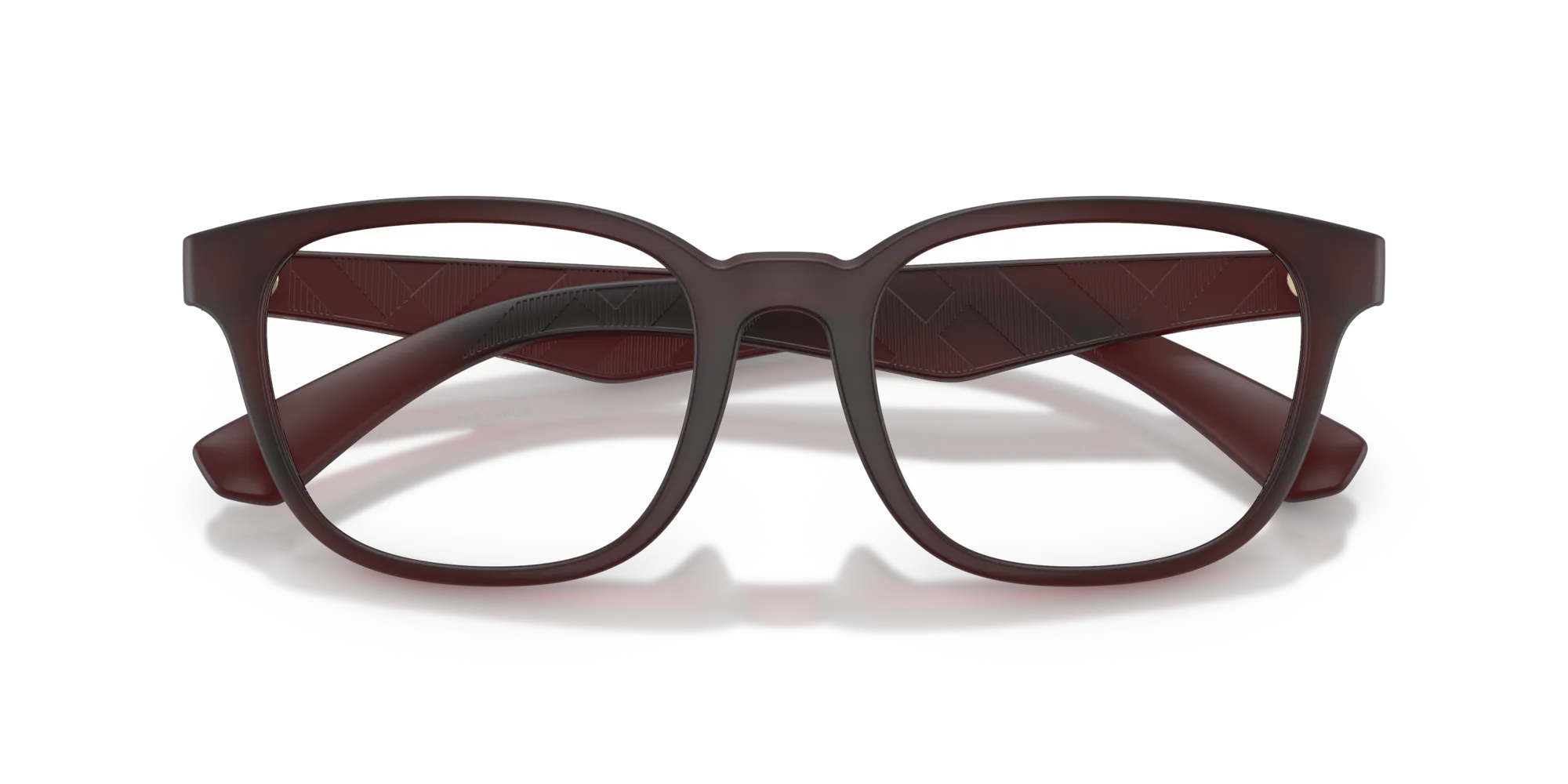 Burberry BE2433U 4171 Montature da vista Iniettato Rosso Squadrata Normale - immagine 2
