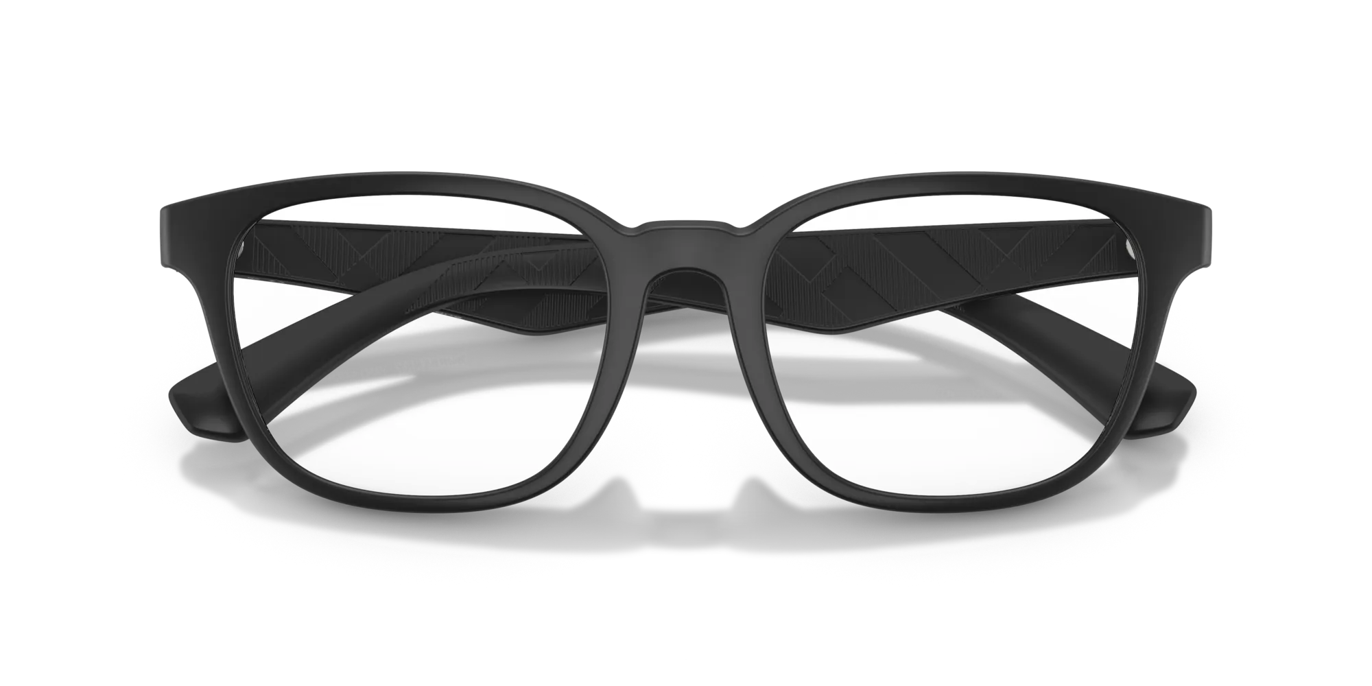 Burberry BE2433U 3464 Montature da vista Iniettato Nero Squadrata Normale - immagine 2