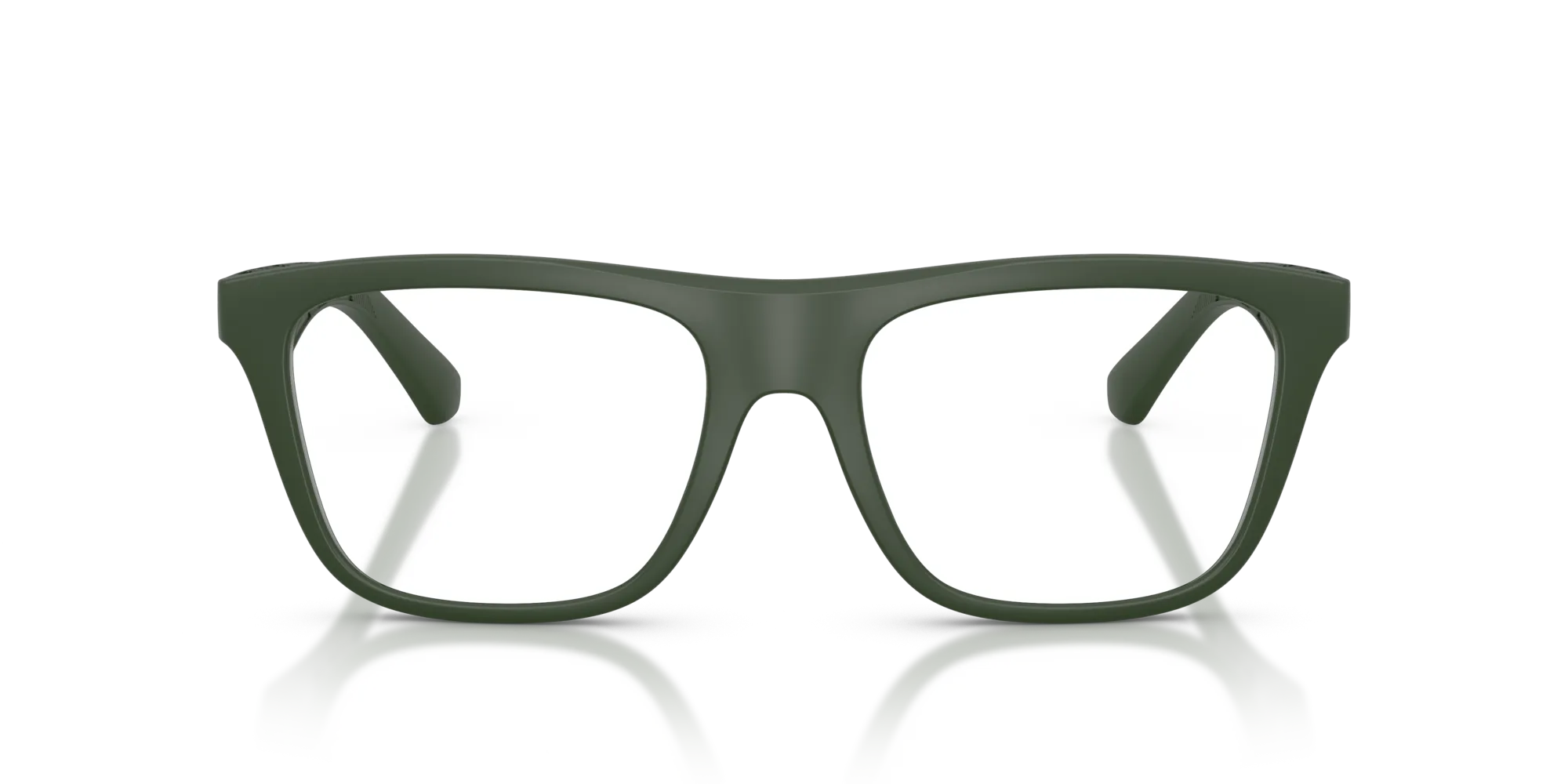 Burberry BE2432U 4170 Montature da vista Iniettato Verde Squadrata Normale - immagine 3