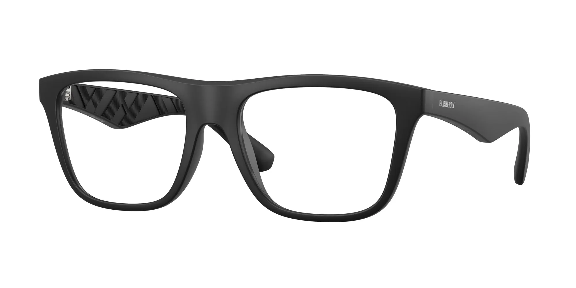 Burberry BE2432U 3464 Montature da vista Iniettato Nero Squadrata Normale - immagine 1