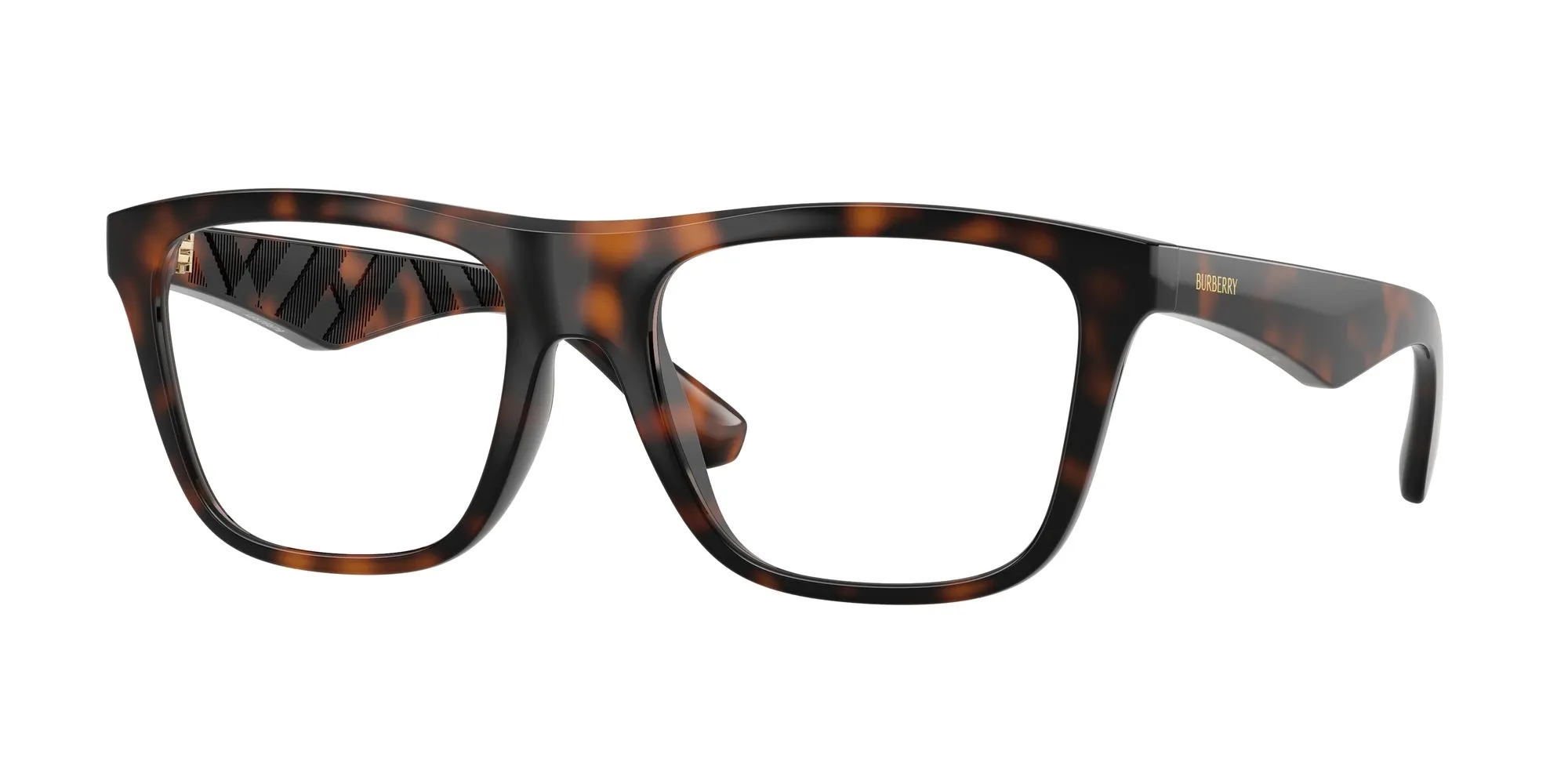 Burberry BE2432U 3002 Montature da vista Iniettato Marrone Squadrata Normale - immagine 1