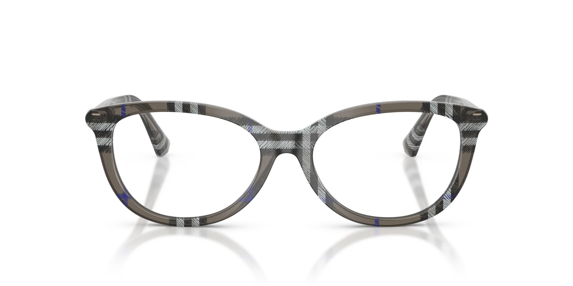 Burberry BE2431 4166 Montature da vista Acetato Grigio Cat Eye Normale - immagine 3