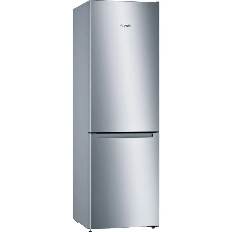 Frigorifero e congelatore Bosch Serie 2 KGN33NLEB Libera installazione 282 LE Acciaio inossidabile - immagine 1