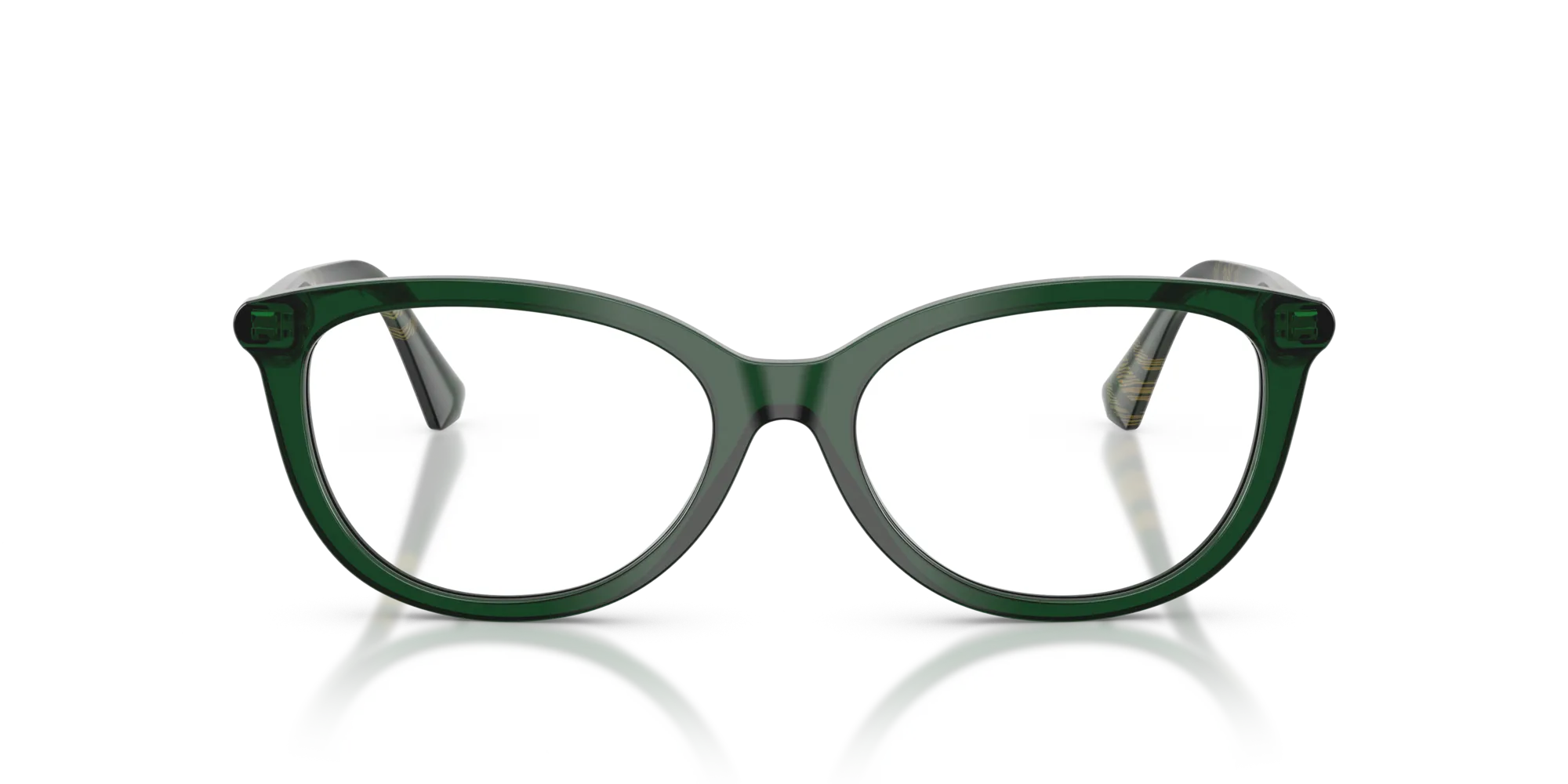 Burberry BE2431 4162 Montature da vista Acetato Verde Cat Eye Normale - immagine 3
