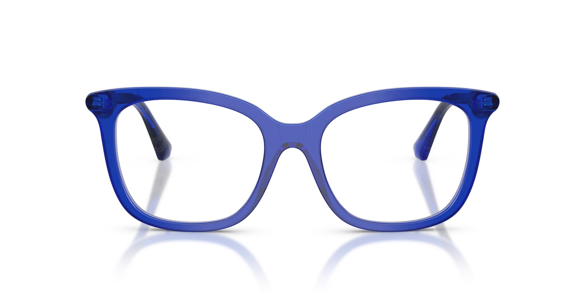 Burberry BE2430 4168 Montature da vista Acetato Blu Squadrata Normale - immagine 3