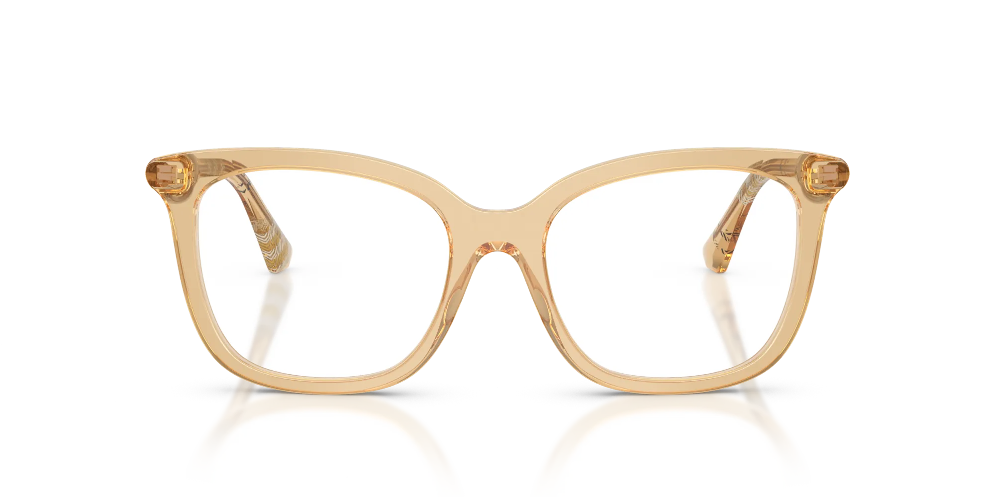 Burberry BE2430 4167 Montature da vista Acetato Beige Squadrata Normale - immagine 3