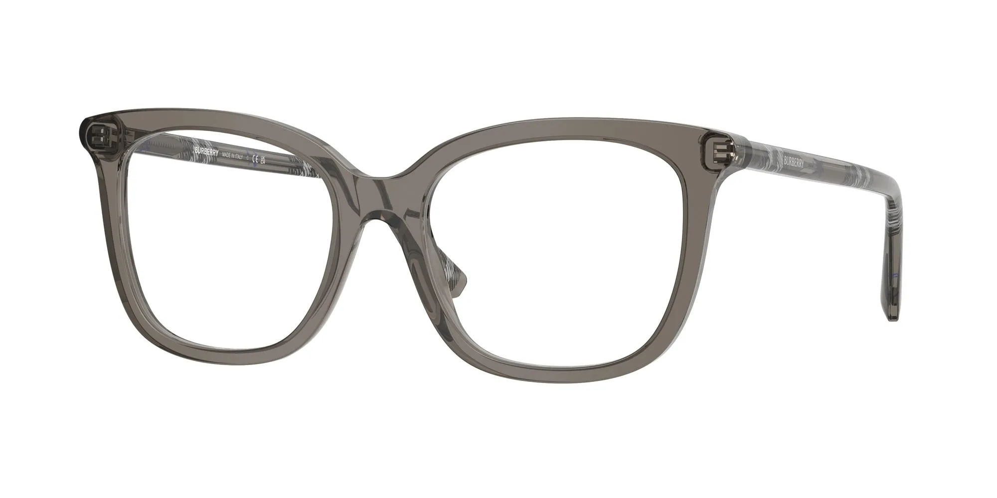 Burberry BE2430 4160 Montature da vista Acetato Grigio Squadrata Normale - immagine 1