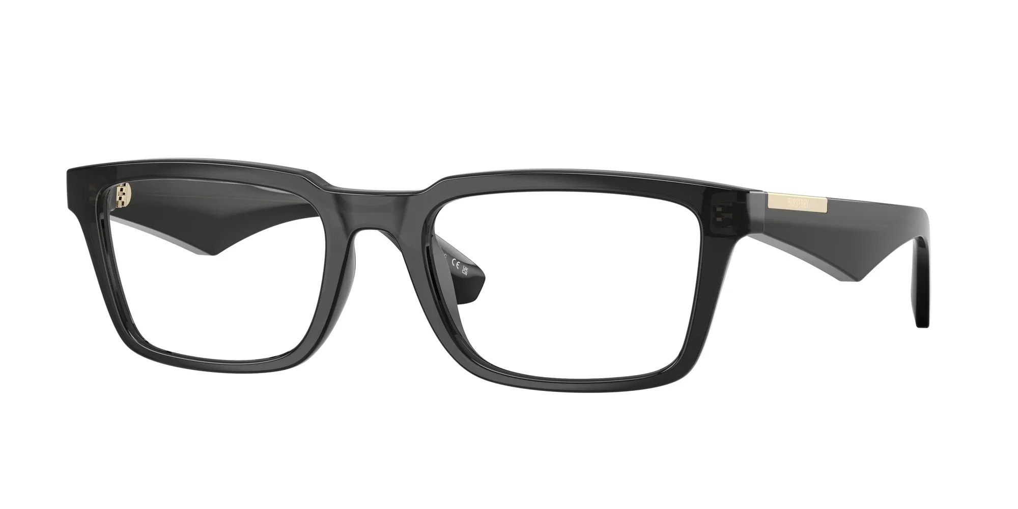 Burberry BE2428U 4112 Montature da vista Iniettato Grigio Squadrata Normale - immagine 1