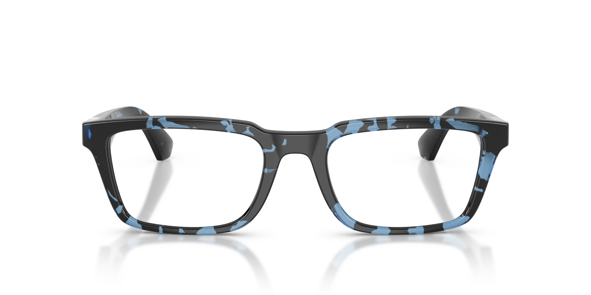 Burberry BE2428U 4111 Montature da vista Iniettato Blu Squadrata Normale - immagine 3