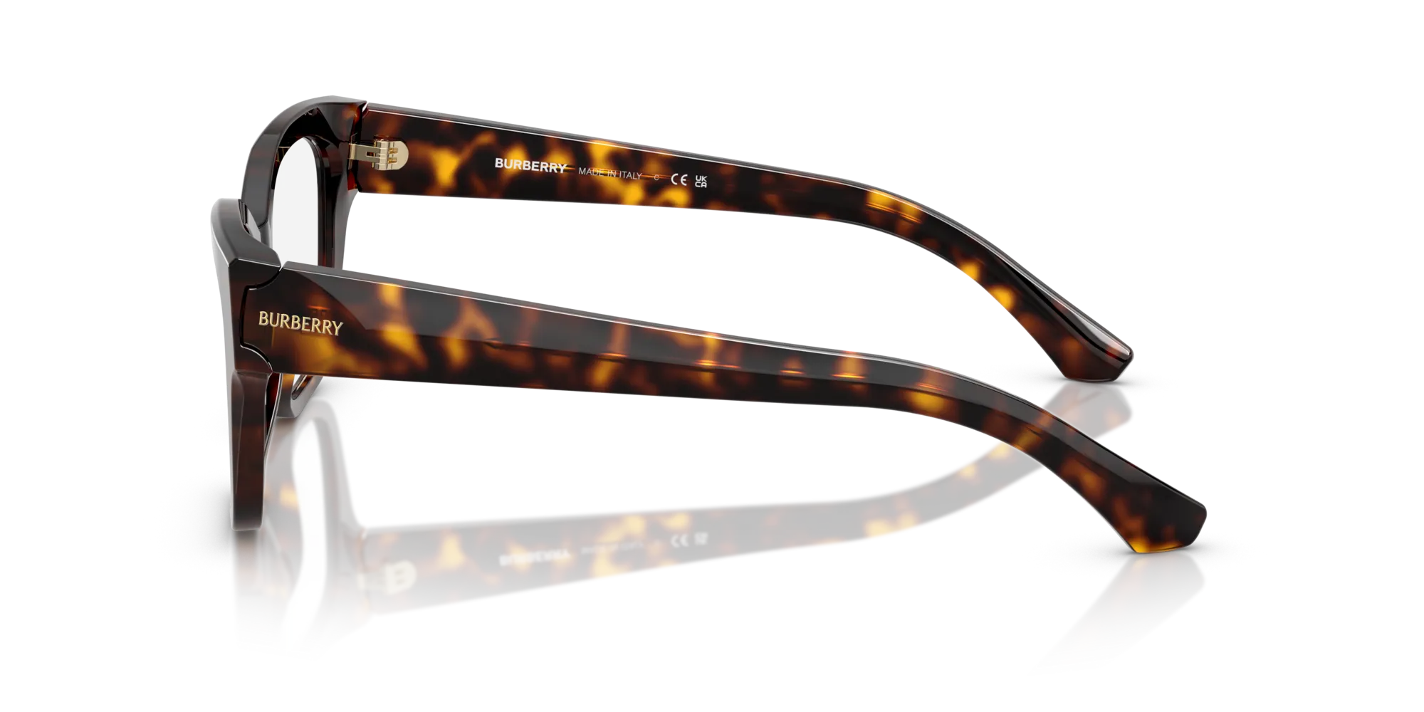 Burberry BE2420 3002 Montature da vista Acetato Marrone Cat Eye Normale - immagine 4