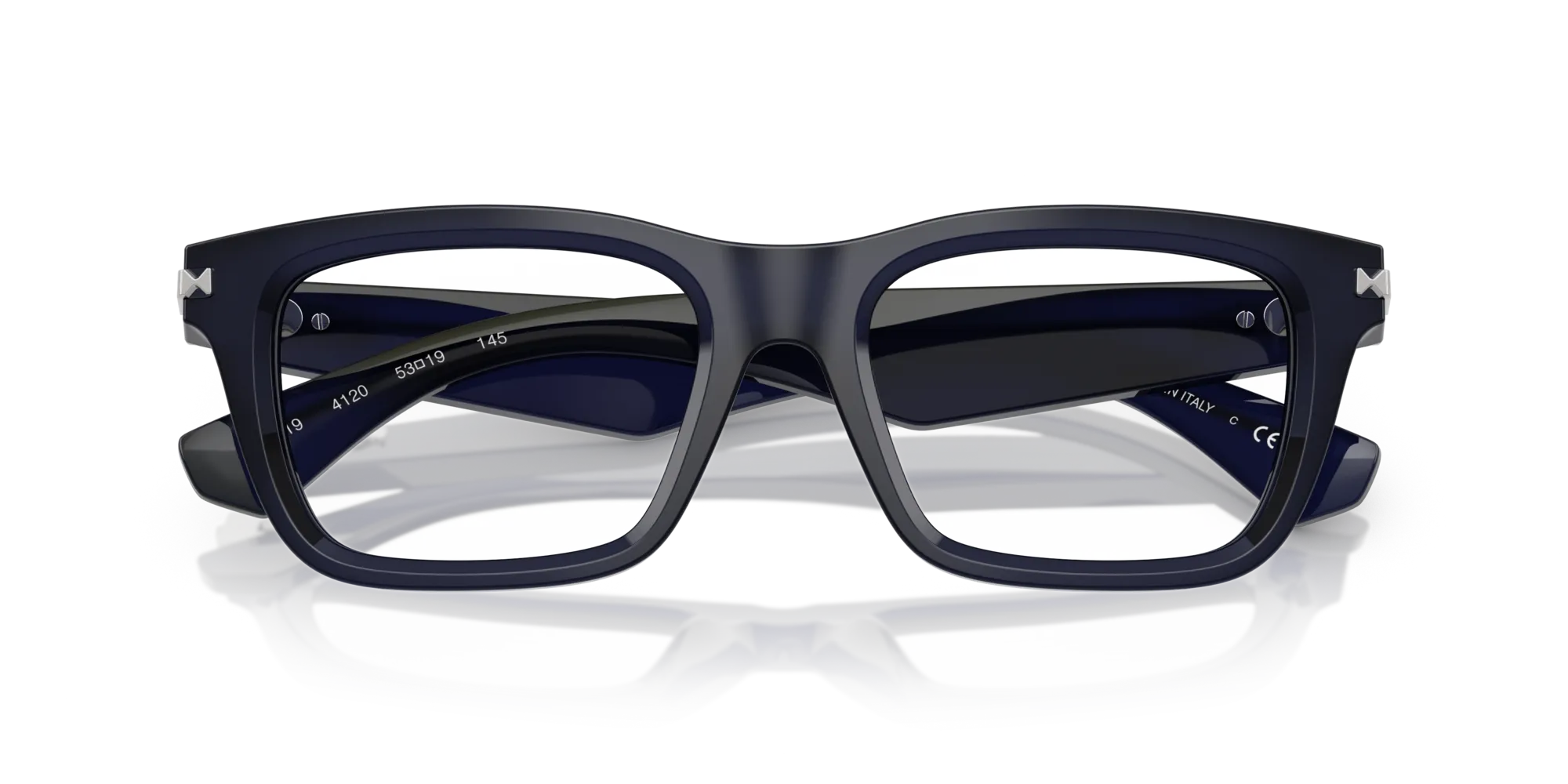 Burberry BE2419 4120 Montature da vista Acetato Blu Squadrata Normale - immagine 2