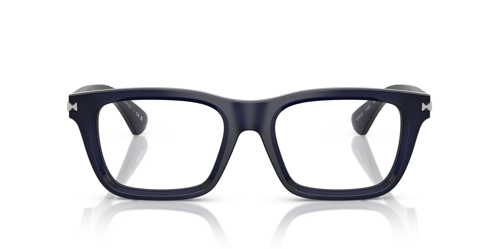 Burberry BE2419 4120 Montature da vista Acetato Blu Squadrata Normale - immagine 3