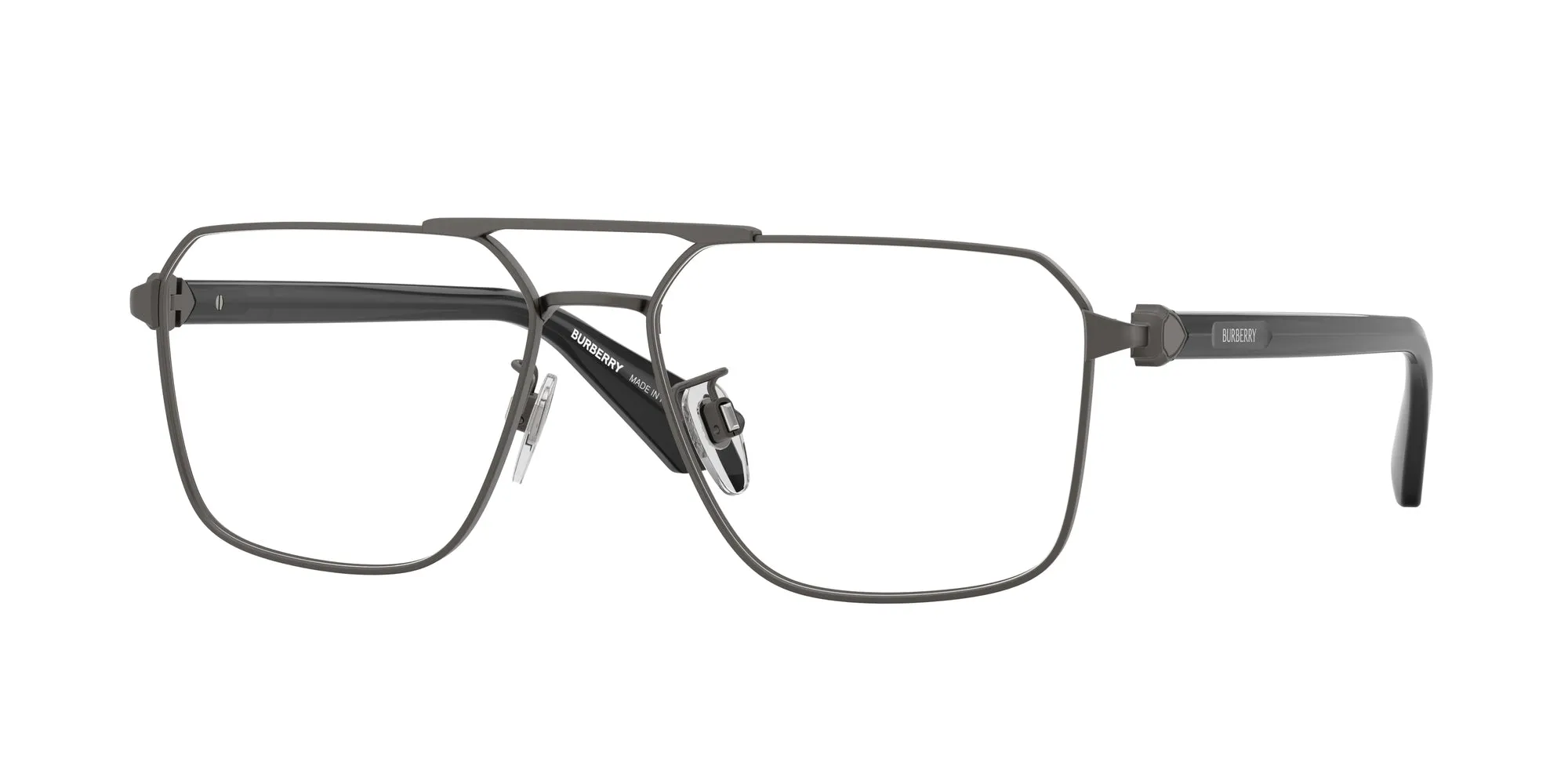 Burberry BE1395D 1316 Montature da vista Metallo Grigio Geometrica Normale - immagine 1