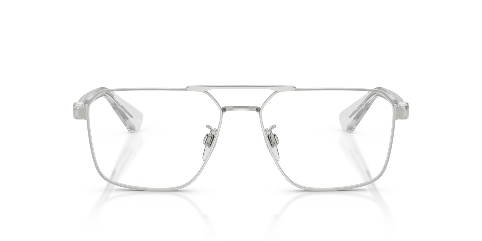 Burberry BE1395D 1005 Montature da vista Metallo Argento Geometrica Normale - immagine 3
