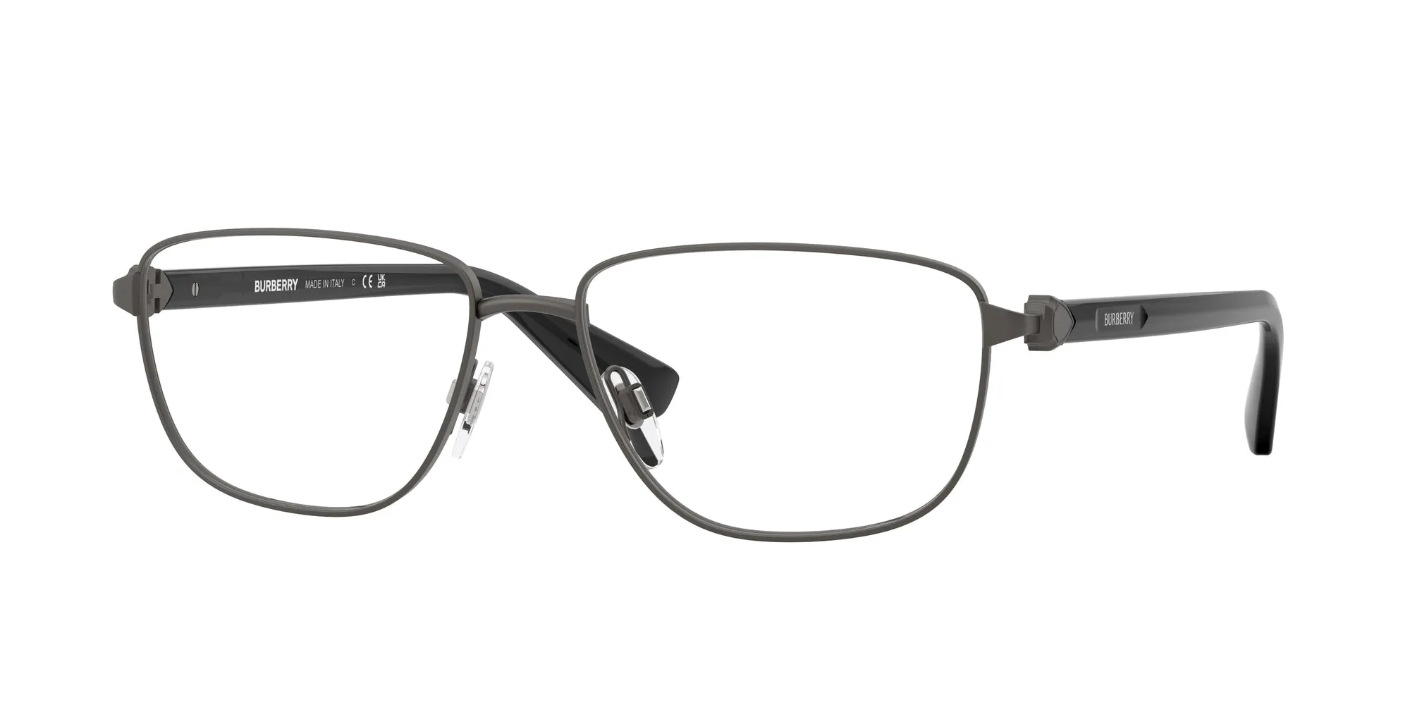 Burberry BE1393 1316 Montature da vista Metallo Grigio Squadrata Normale - immagine 1