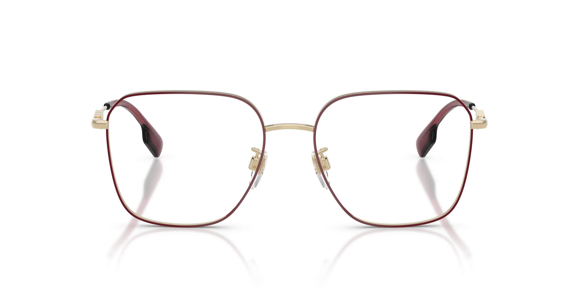 Burberry BE1382D 1357 Montature da vista Metallo Viola Squadrata Normale - immagine 3
