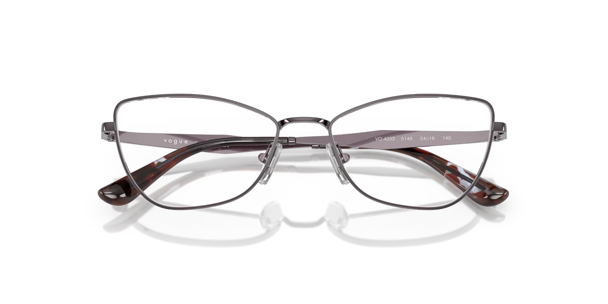 VOGUE EYEWEAR VO4333 5149 Montature da vista Metallo Viola Farfalla Normale - immagine 2