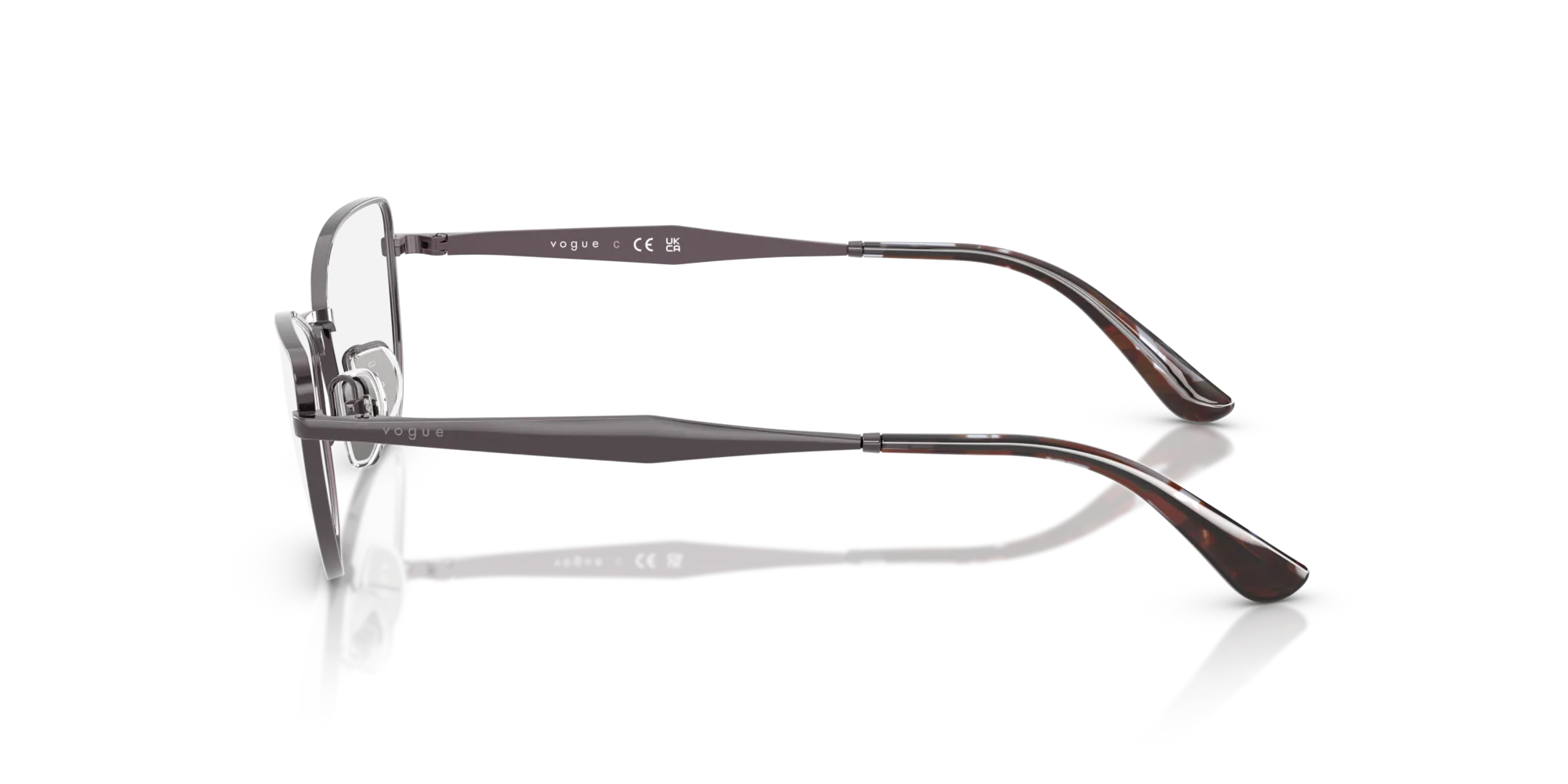 VOGUE EYEWEAR VO4333 5149 Montature da vista Metallo Viola Farfalla Normale - immagine 4