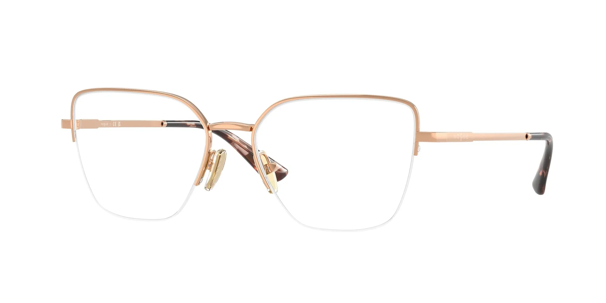 VOGUE EYEWEAR VO4331 5152 Montature da vista Metallo Oro Farfalla Normale - immagine 1