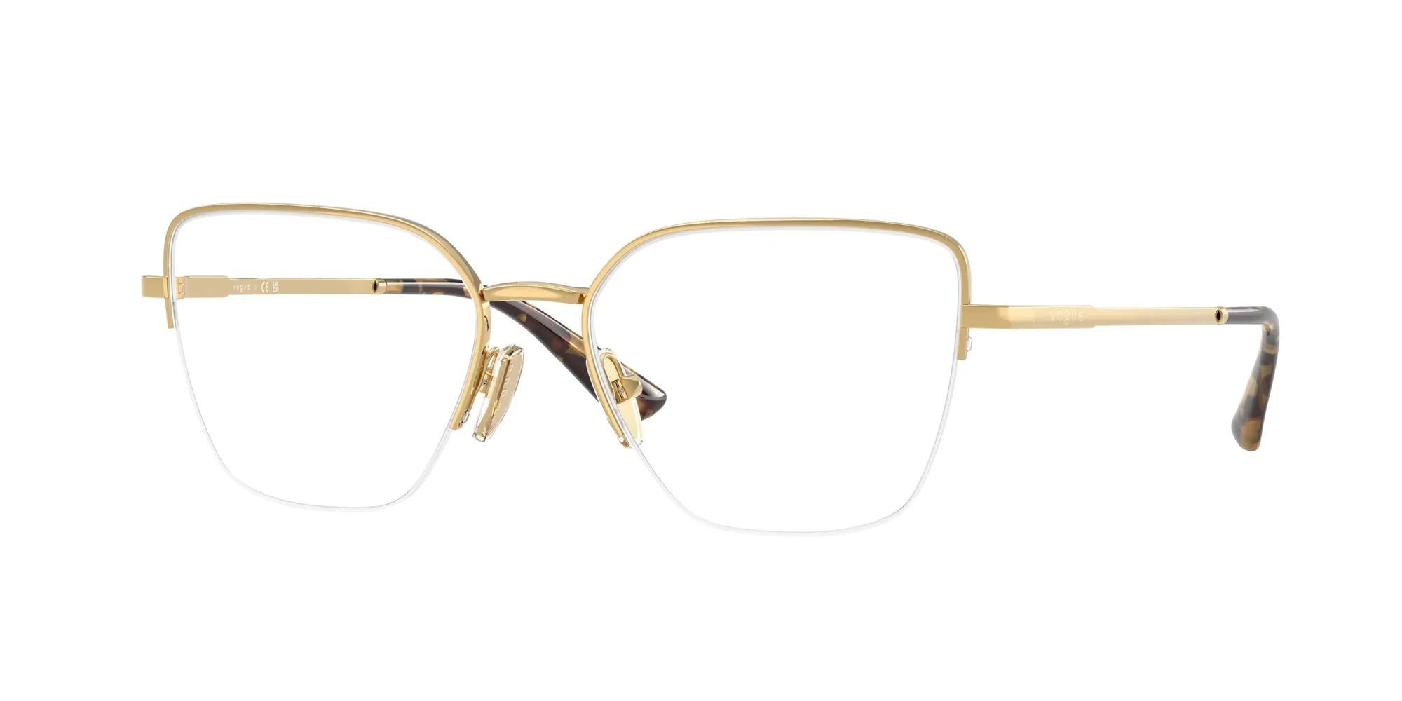 VOGUE EYEWEAR VO4331 280 Montature da vista Metallo Oro Farfalla Normale - immagine 1