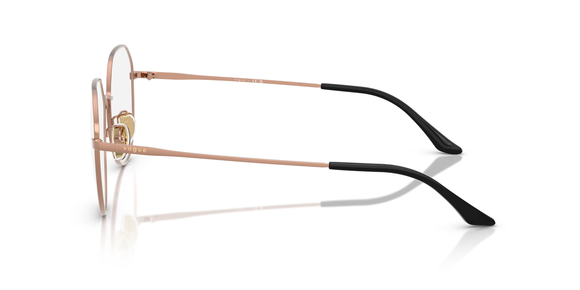 VOGUE EYEWEAR VO4301D 5075 Montature da vista Metallo Oro Geometrica Normale - immagine 4