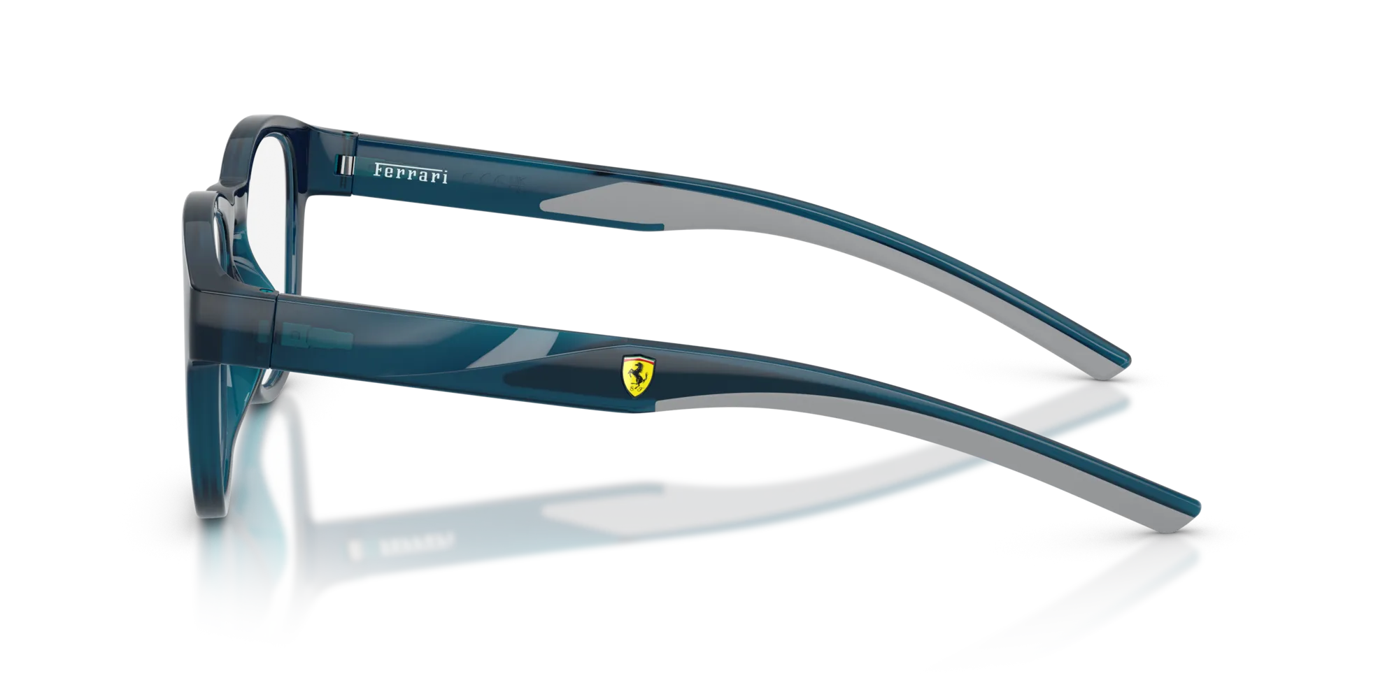 Ferrari Scuderia FZ8021U 527 Montature da vista Iniettato Blu Pantos Normale - immagine 4