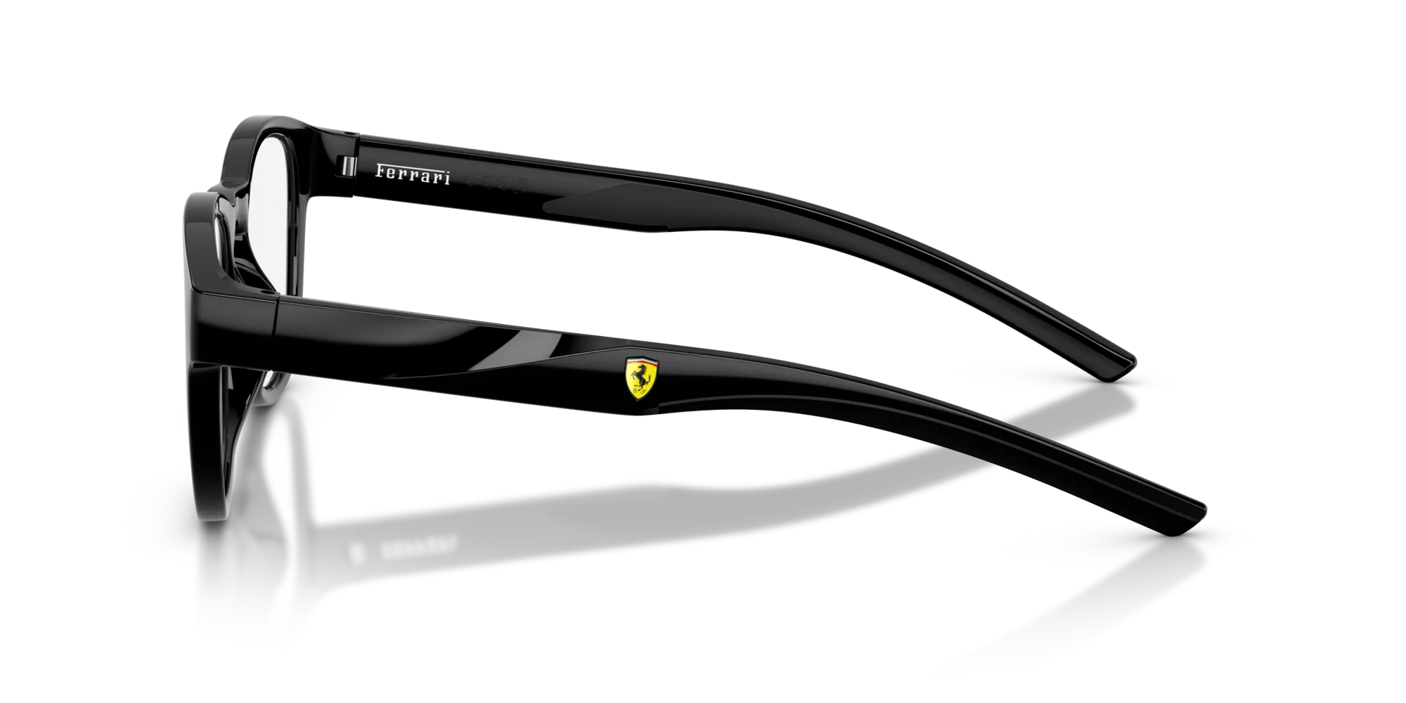 Ferrari Scuderia FZ8021U 501 Montature da vista Iniettato Nero Pantos Normale - immagine 4