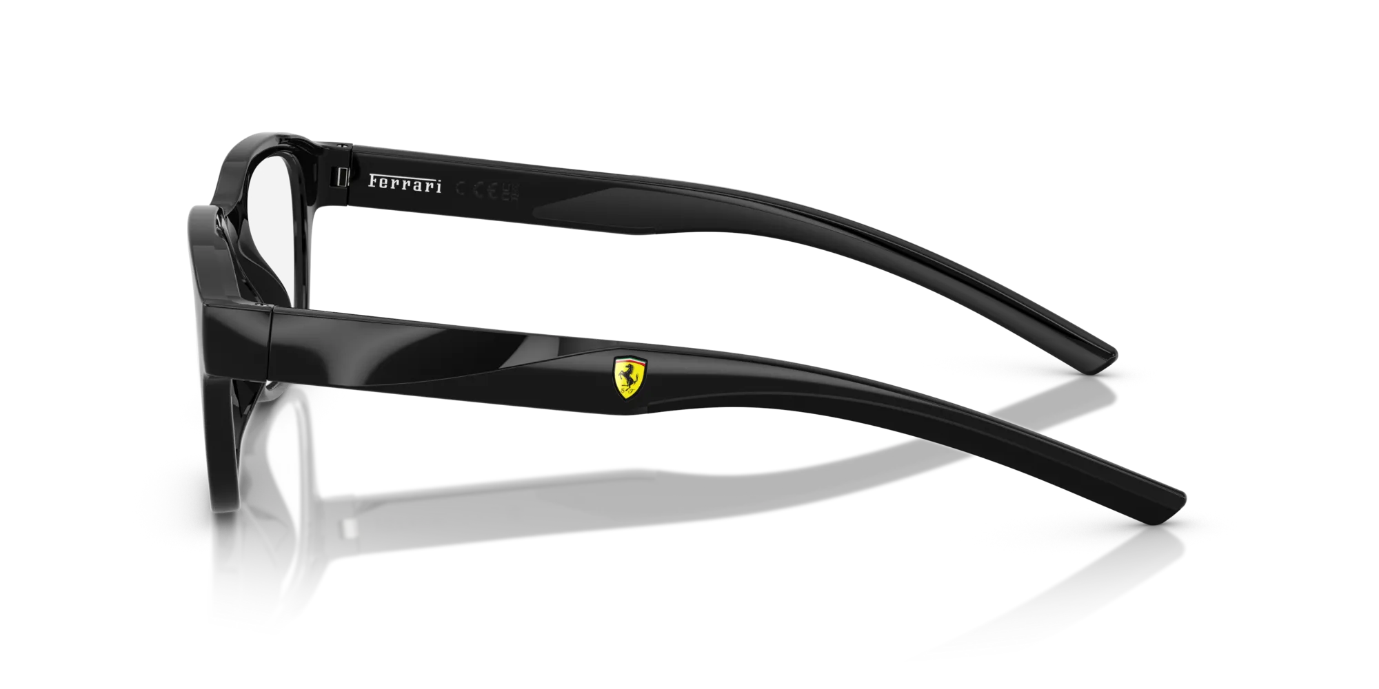 Ferrari Scuderia FZ8017U 501 Montature da vista Iniettato Nero Pillow Normale - immagine 4