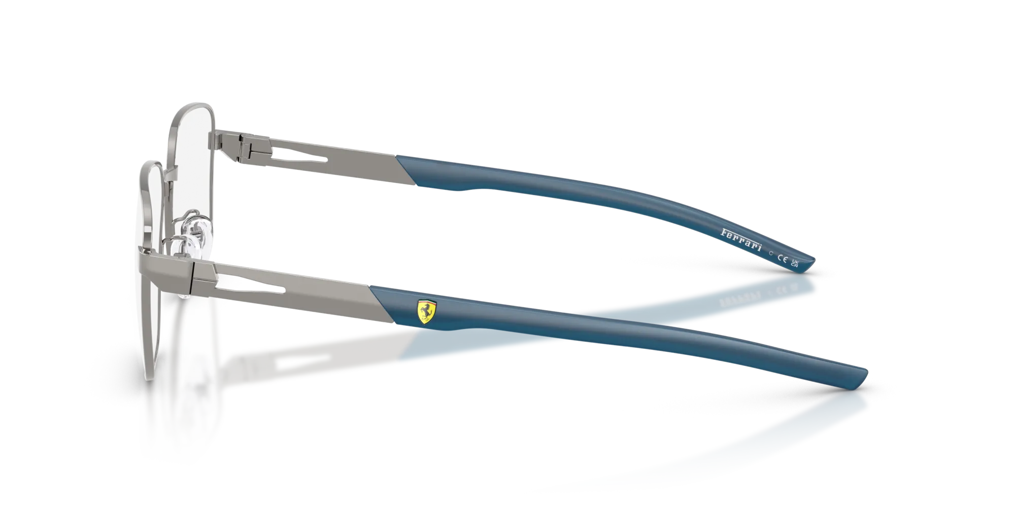 Ferrari Scuderia FZ7012D 104 Montature da vista Metallo Grigio Pillow Normale - immagine 4