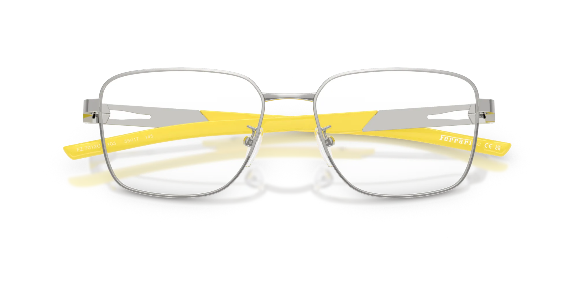 Ferrari Scuderia FZ7012D 103 Montature da vista Metallo Argento Pillow Normale - immagine 2