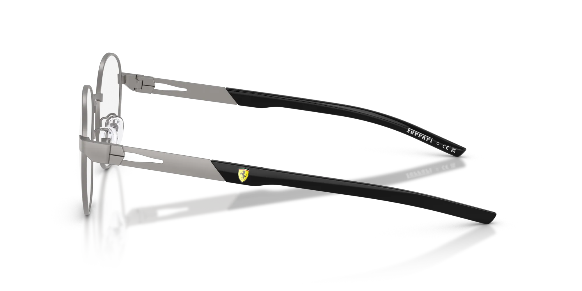 Ferrari Scuderia FZ7011D 115 Montature da vista Metallo Grigio Rotonda Normale - immagine 4