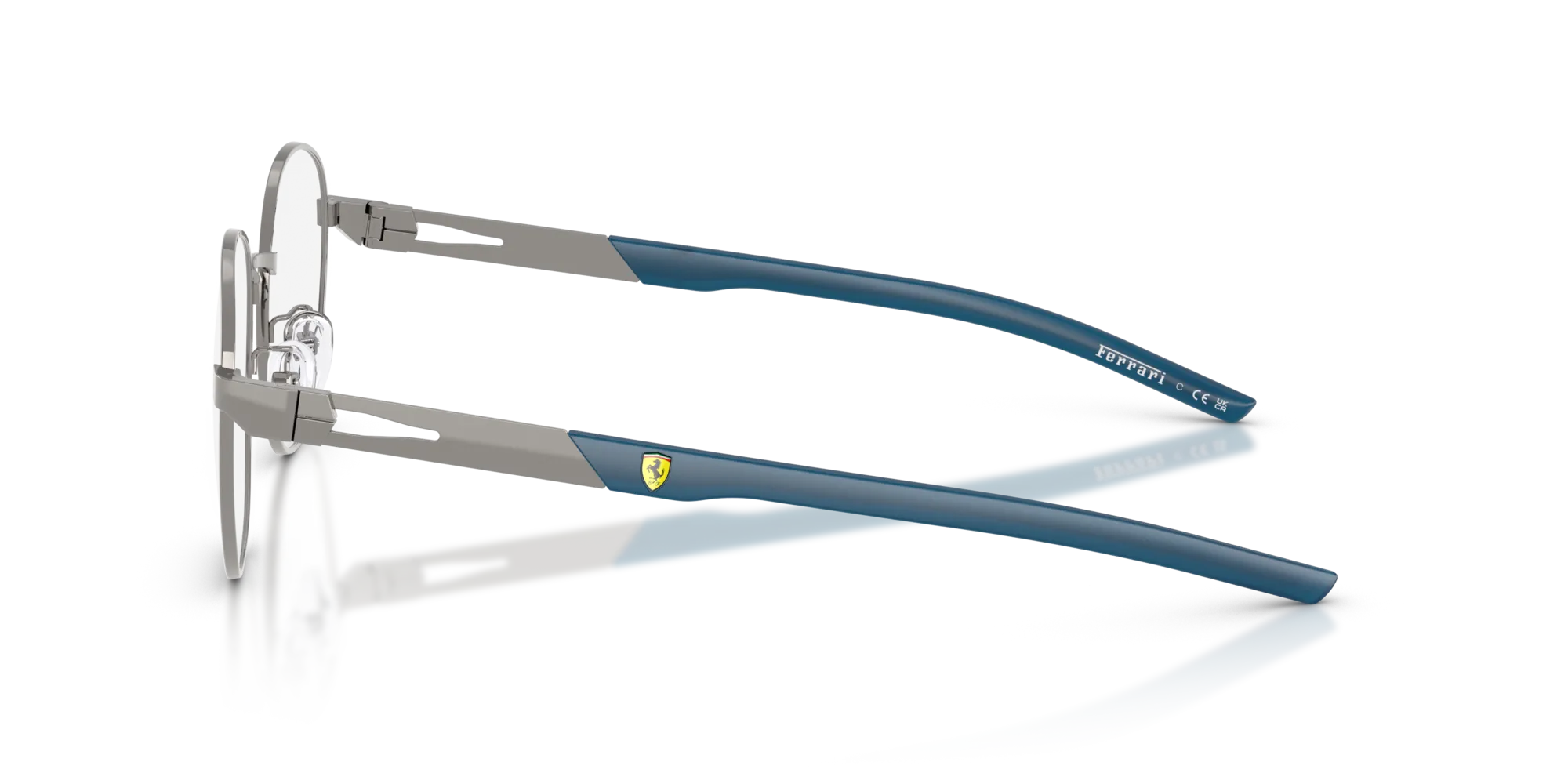Ferrari Scuderia FZ7011D 104 Montature da vista Metallo Grigio Rotonda Normale - immagine 4
