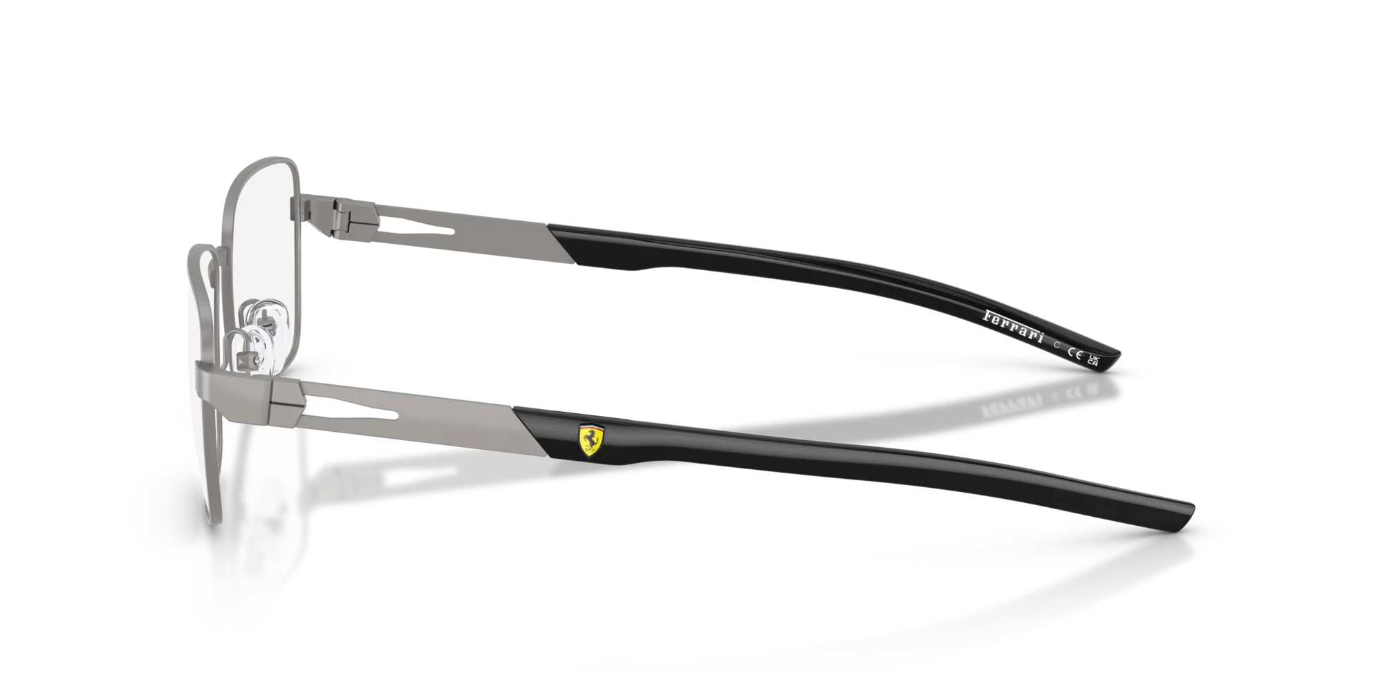 Ferrari Scuderia FZ7010 115 Montature da vista Metallo Grigio Squadrata Normale - immagine 4