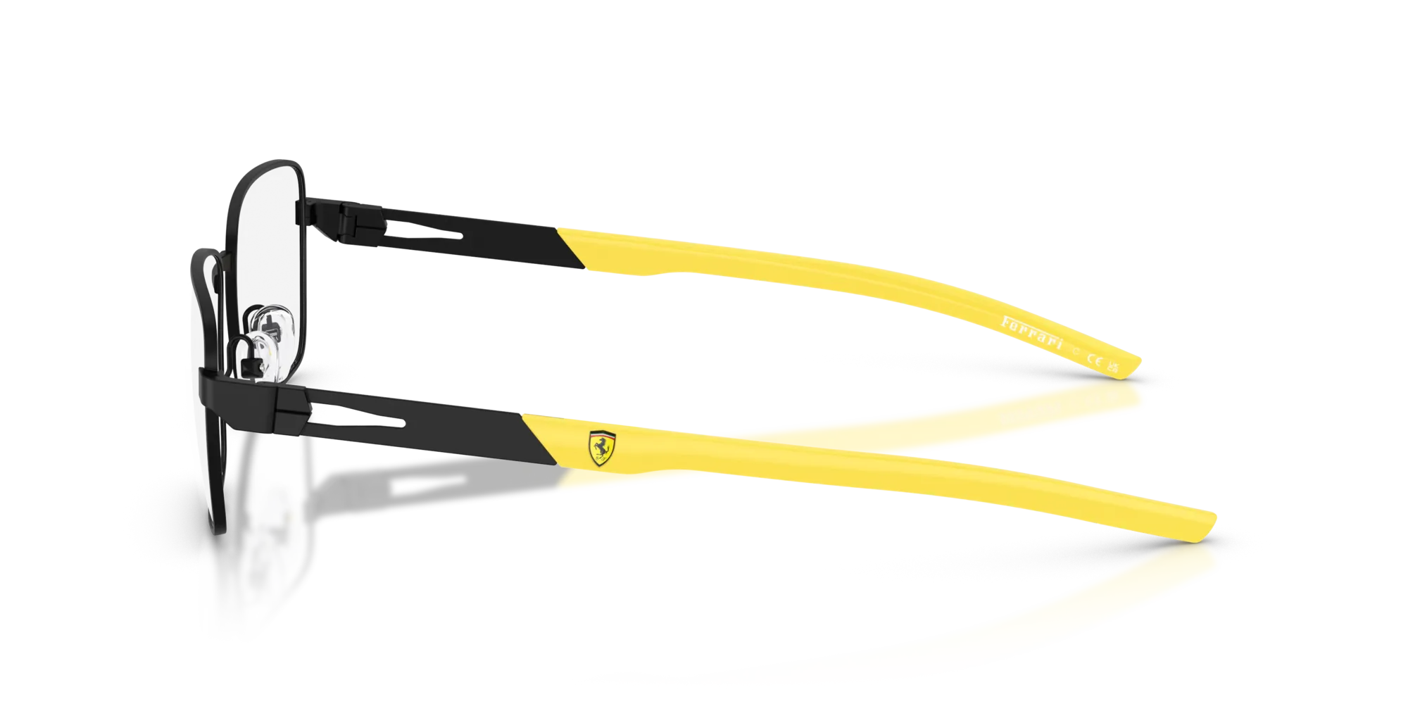 Ferrari Scuderia FZ7010 101 Montature da vista Metallo Nero Squadrata Normale - immagine 4