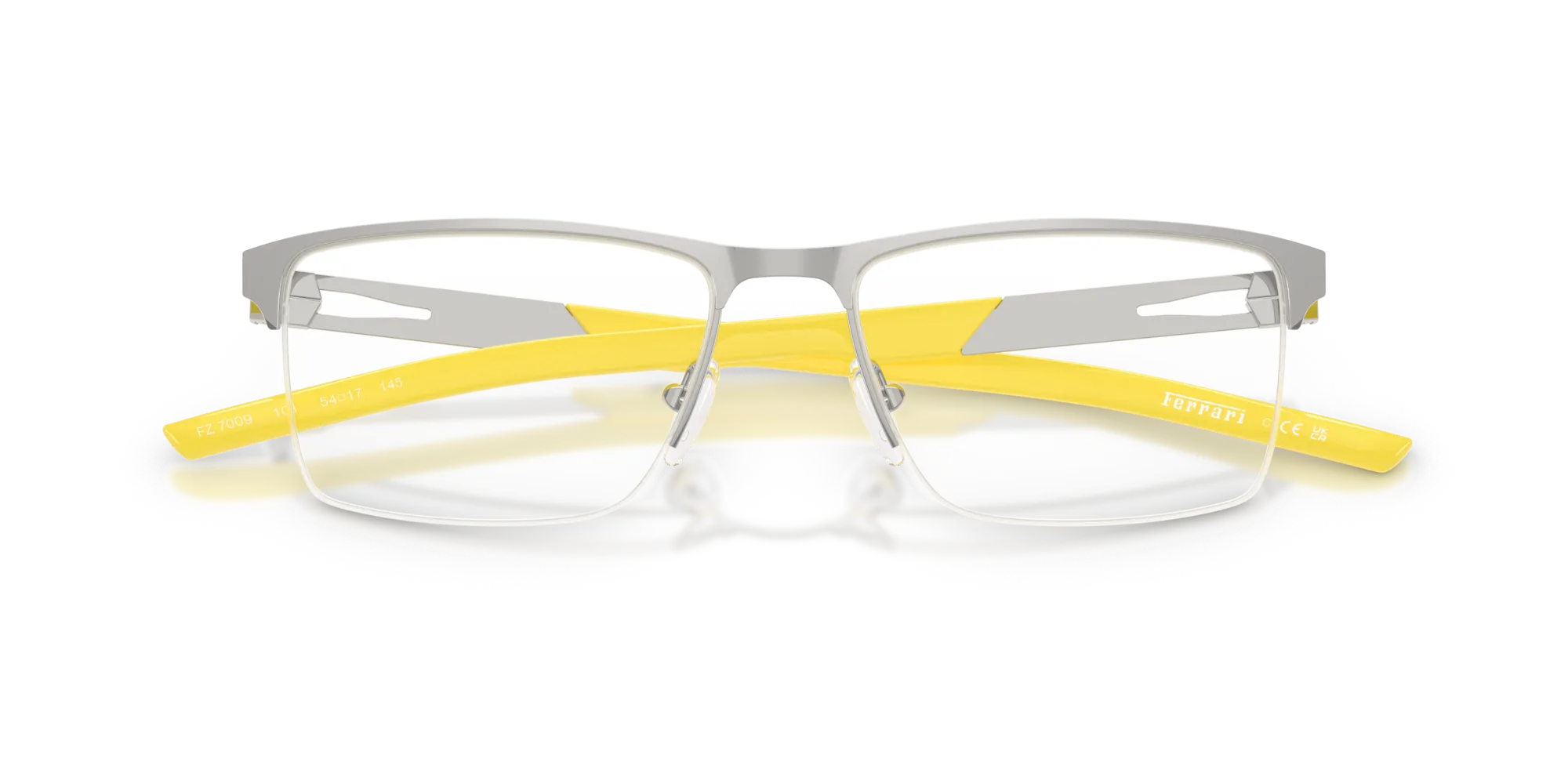 Ferrari Scuderia FZ7009 103 Montature da vista Metallo Argento Squadrata Normale - immagine 2