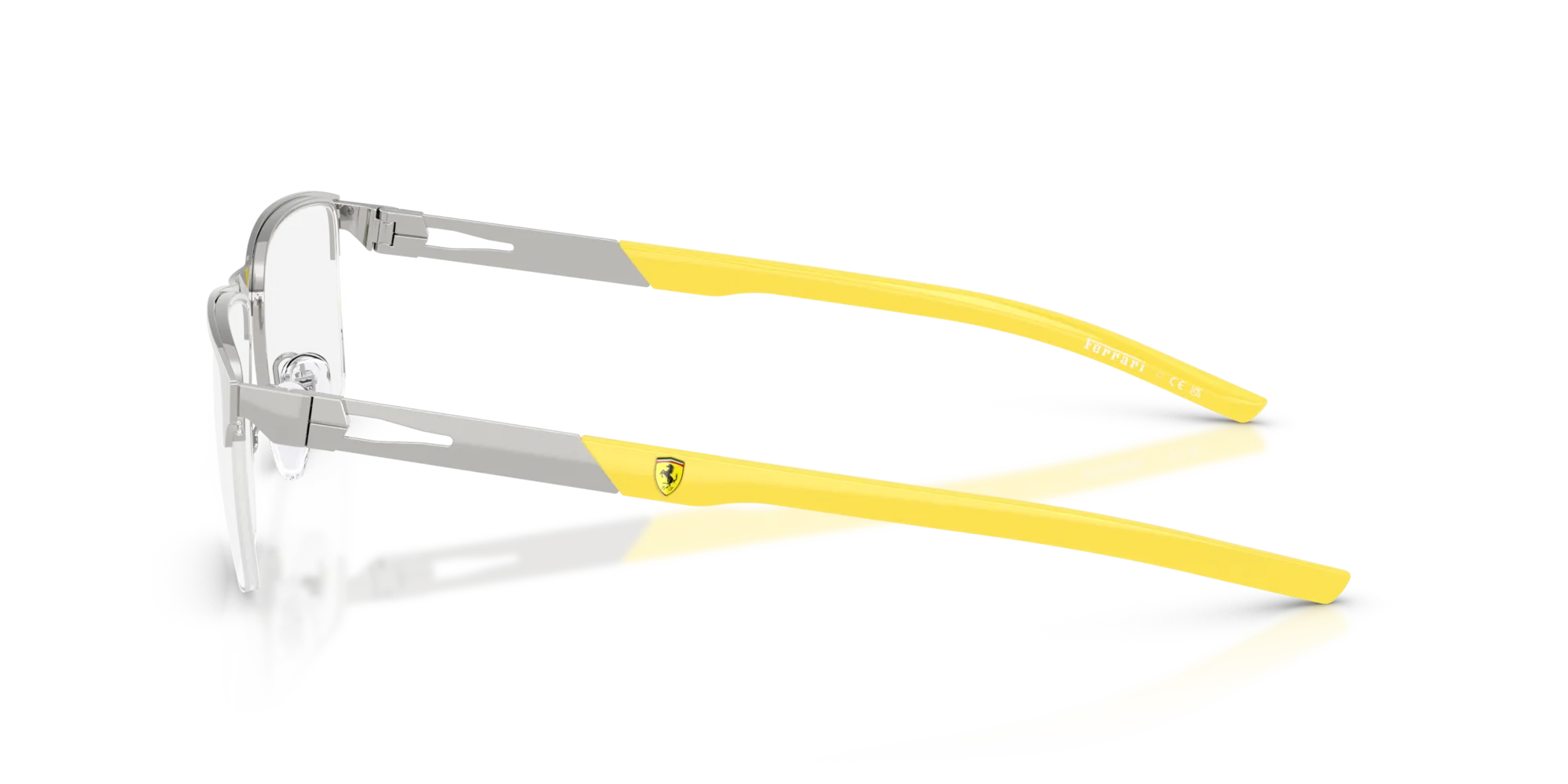 Ferrari Scuderia FZ7009 103 Montature da vista Metallo Argento Squadrata Normale - immagine 4