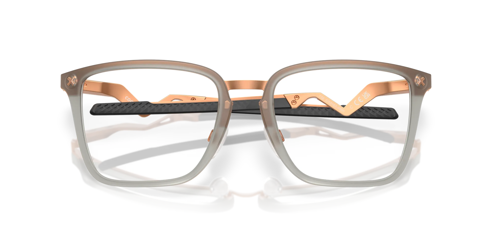 Oakley OX8162 COGNITIVE 816206 Montature da vista Titanio Grigio Squadrata Normale - immagine 2
