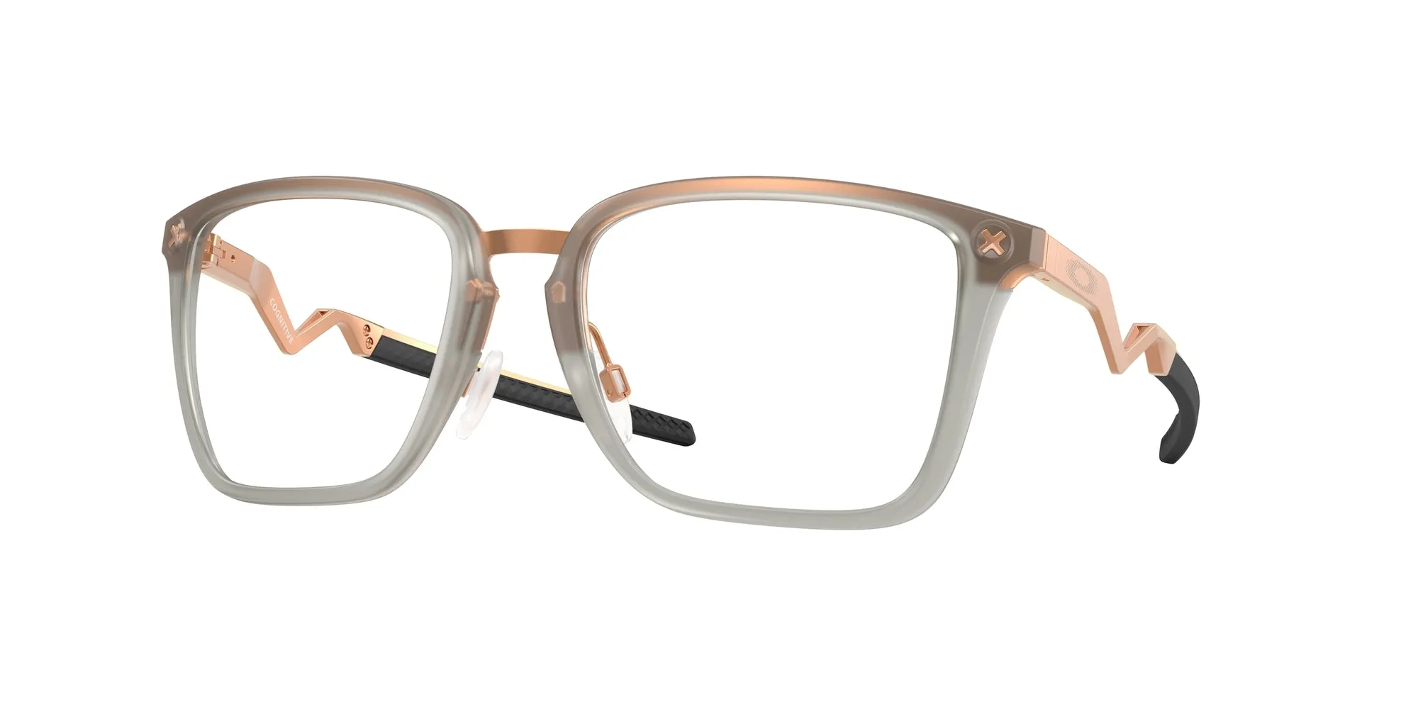 Oakley OX8162 COGNITIVE 816206 Montature da vista Titanio Grigio Squadrata Normale - immagine 1