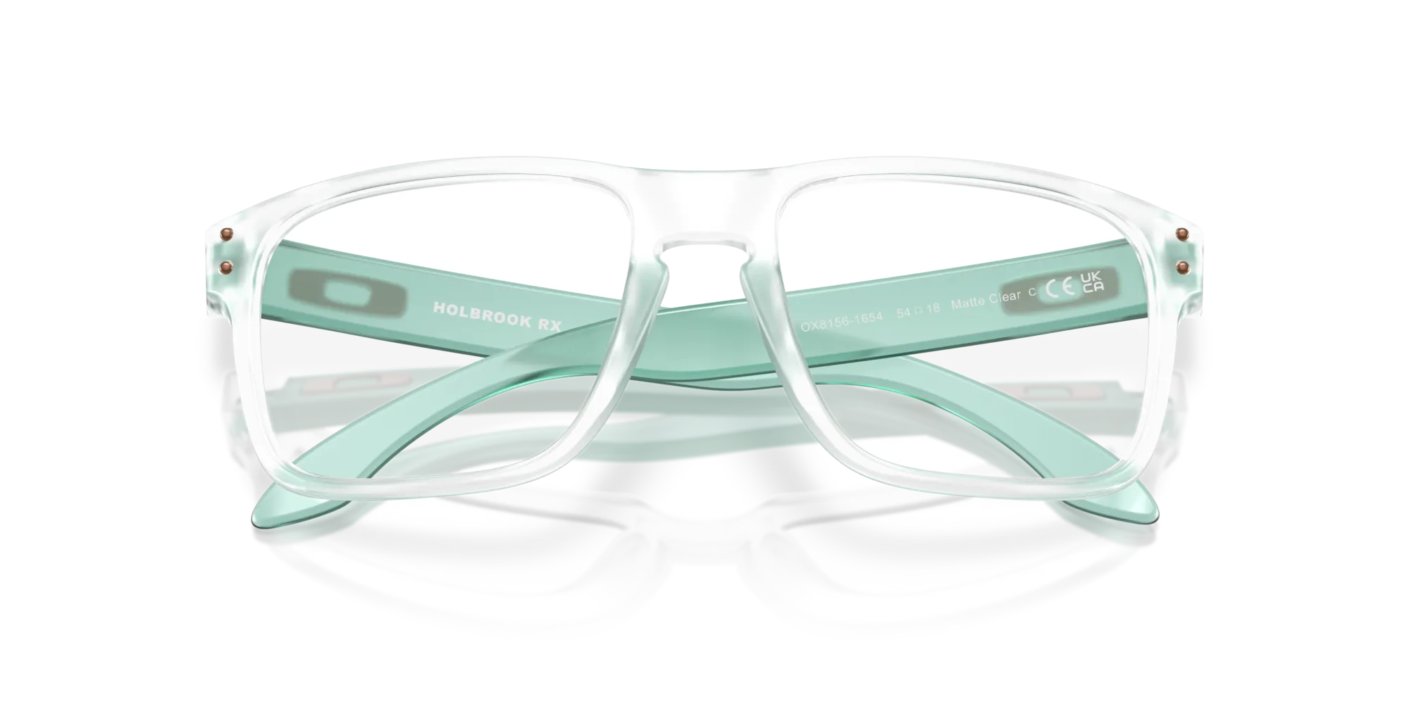 Oakley OX8156 HOLBROOK RX 815616 Montature da vista O_Matter Trasparente Squadrata Normale - immagine 2